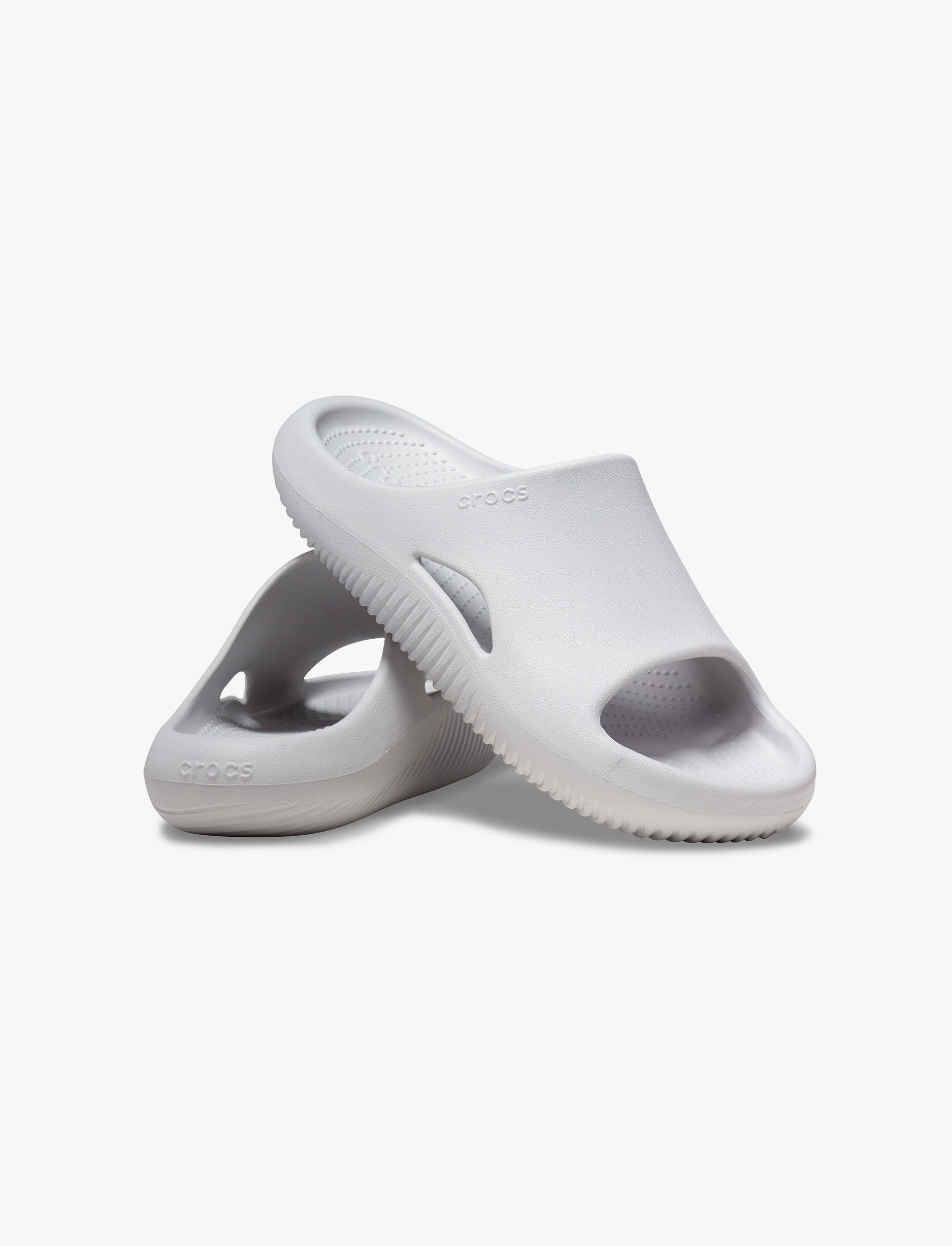 Crocs Mellow Slide - כפכפי קרוקס סלייד מילו בצבע אפור