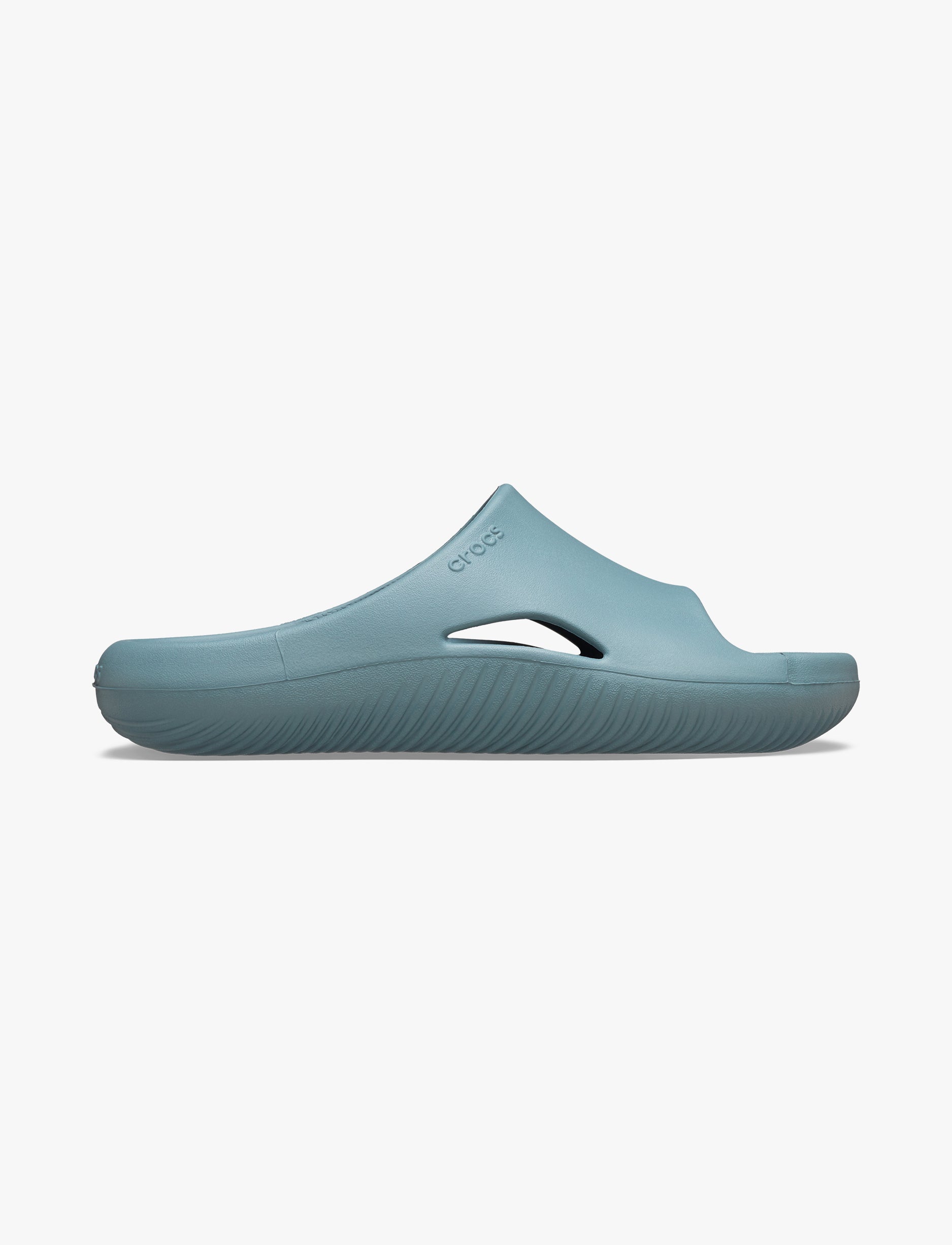 Crocs Mellow Slide - כפכפי קרוקס סלייד מילו בצבע ירוק פונד