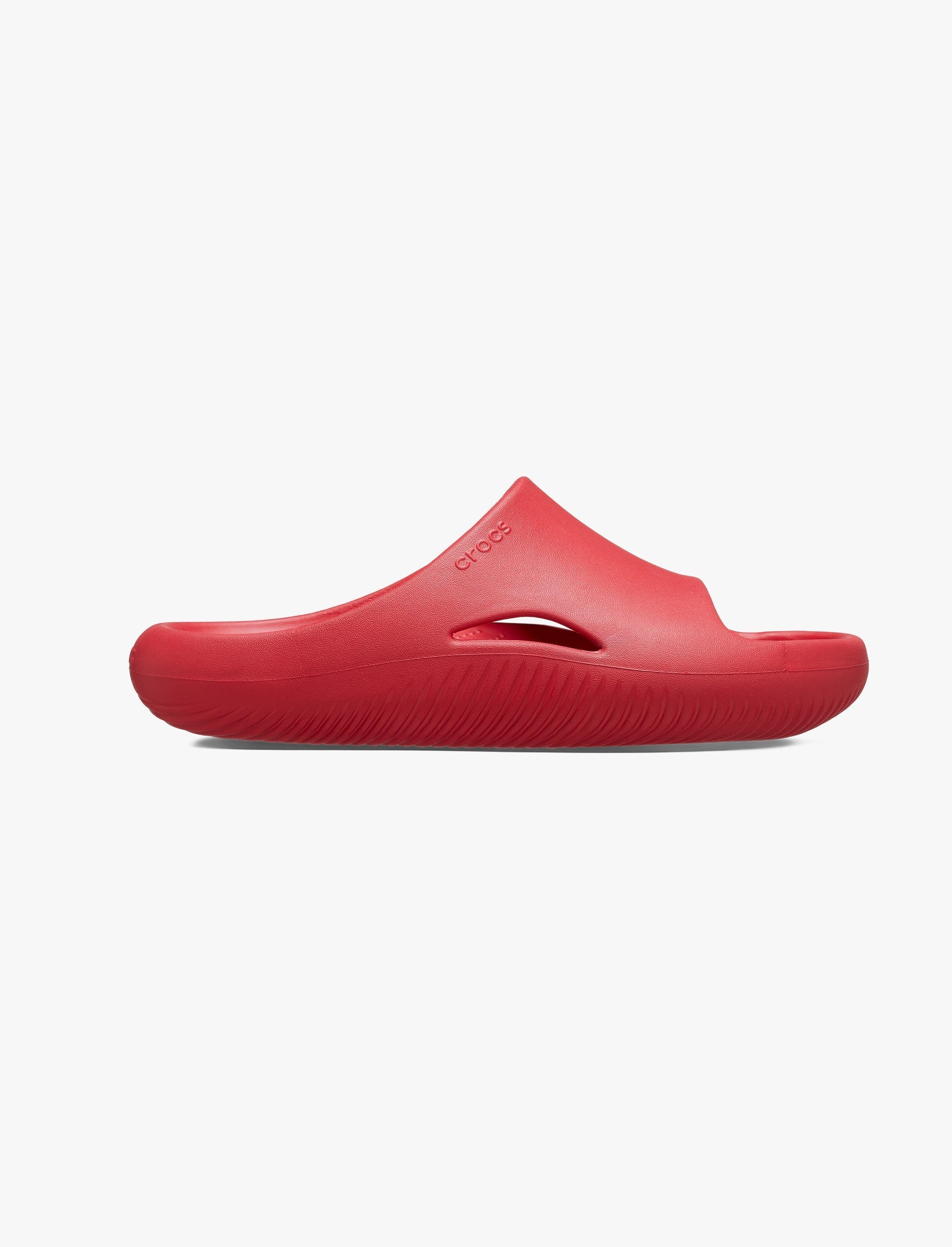 Crocs Mellow Slide - כפכפי קרוקס סלייד מילו בצבע אדום וריסטי