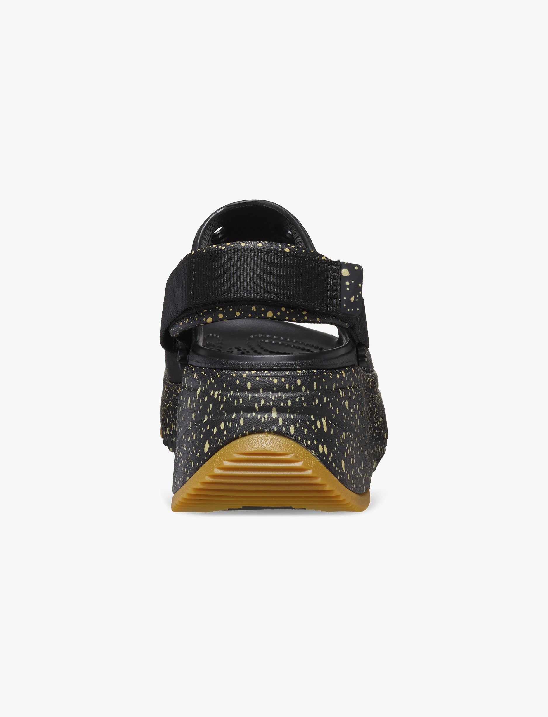 Crocs Hiker Xscape Festival Sandal- סנדל פלטפורמה קרוקס לנשים בצבע שחור/מולטי