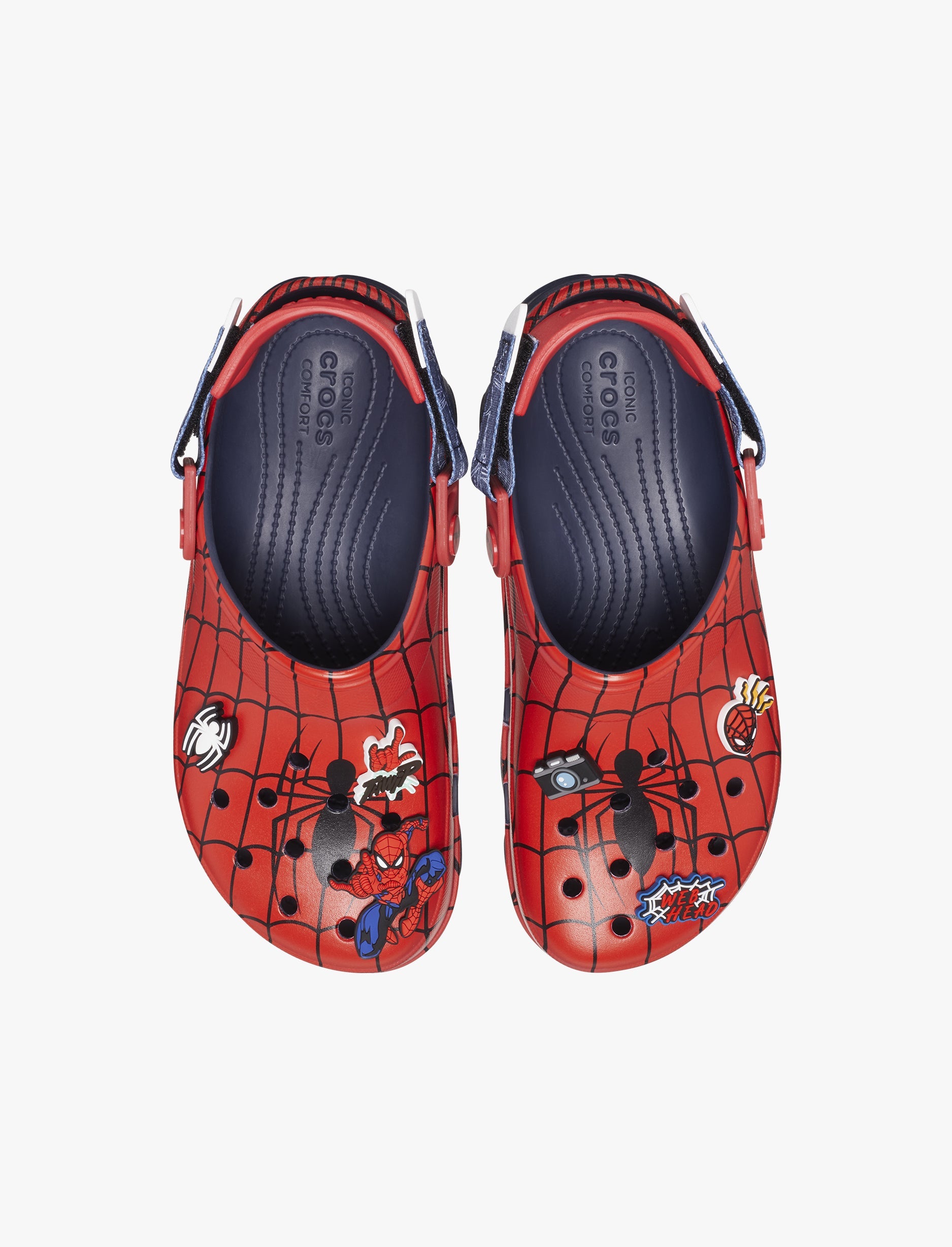 Crocs Spider-Man All Terrain Clog K - כפכפי קלוג קרוקס לילדים ספיידרמן בצבע אדום/שחור