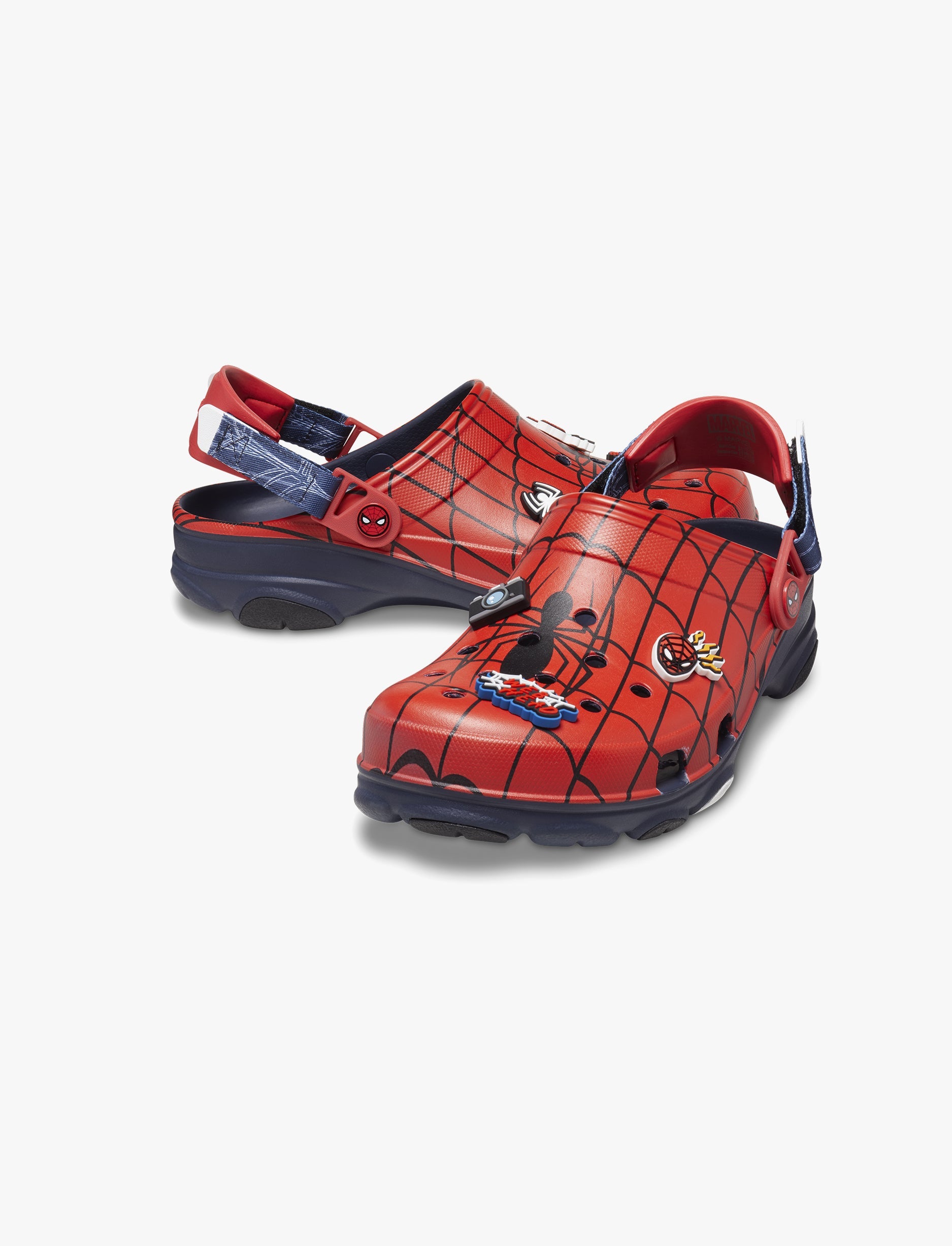 Crocs Spider-Man All Terrain Clog K - כפכפי קלוג קרוקס לילדים ספיידרמן בצבע אדום/שחור
