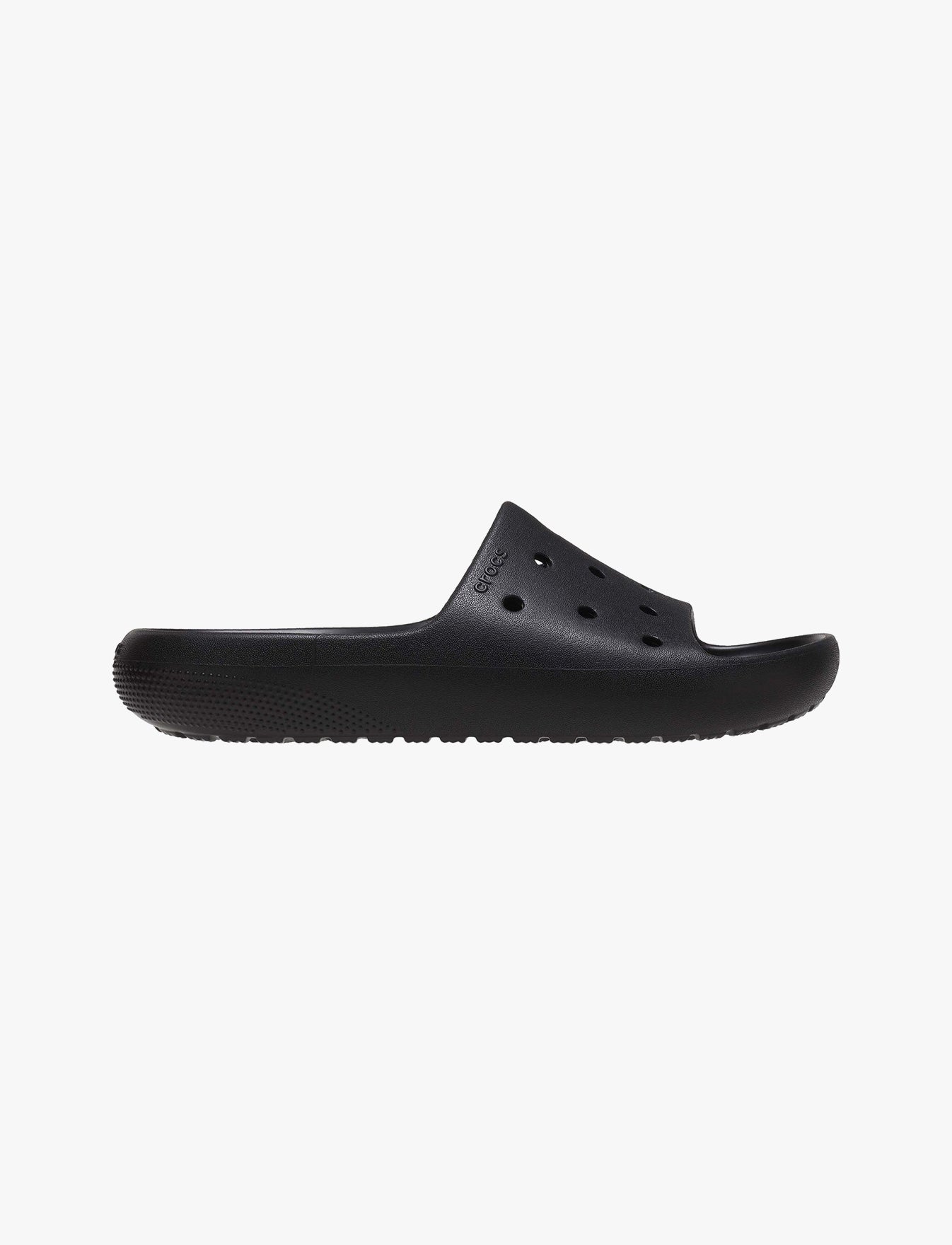 Crocs Classic Slide v2 - כפכפי סלייד קרוקס בצבע שחור