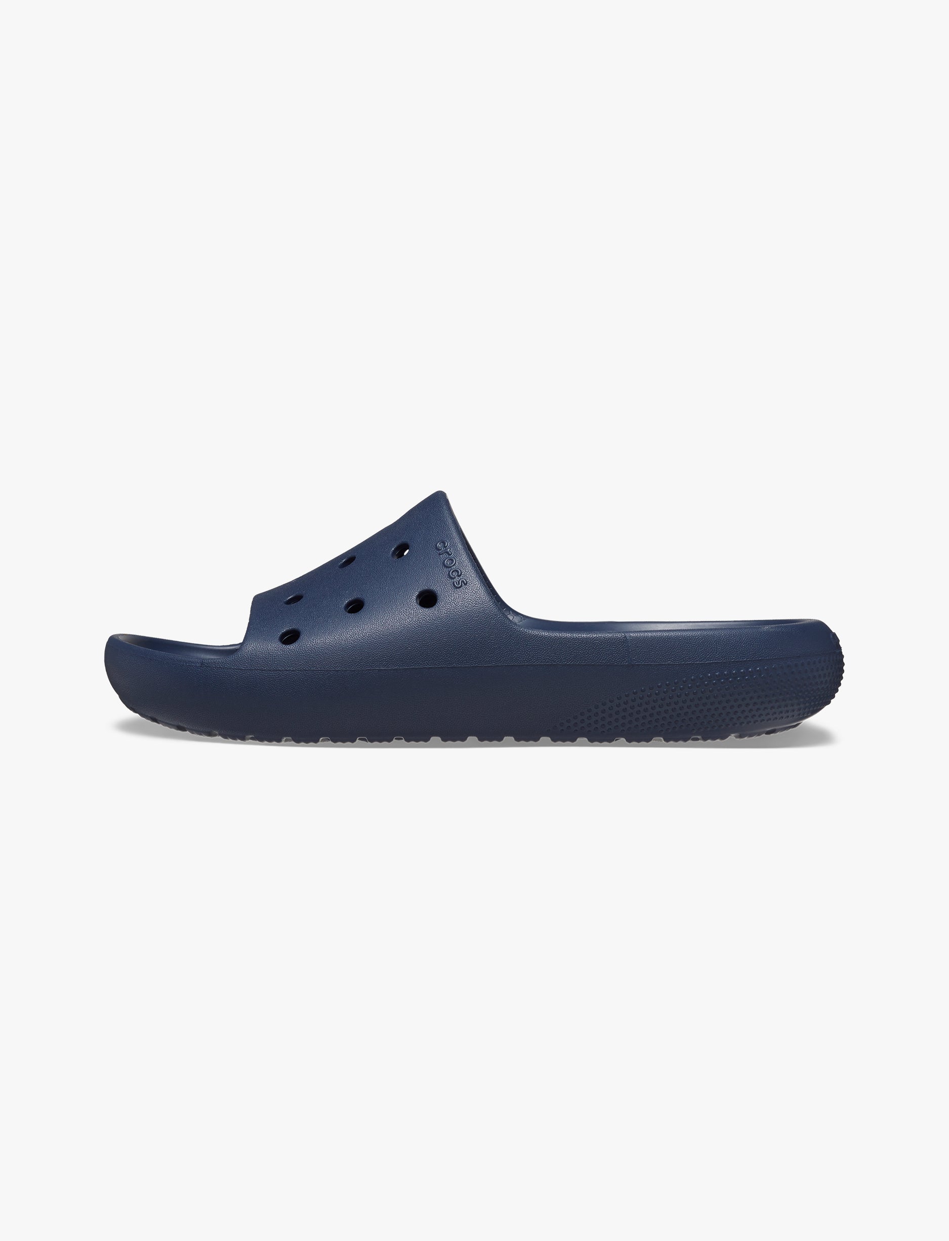 Crocs Classic Slide v2 - כפכפי סלייד קרוקס בצבע נייבי