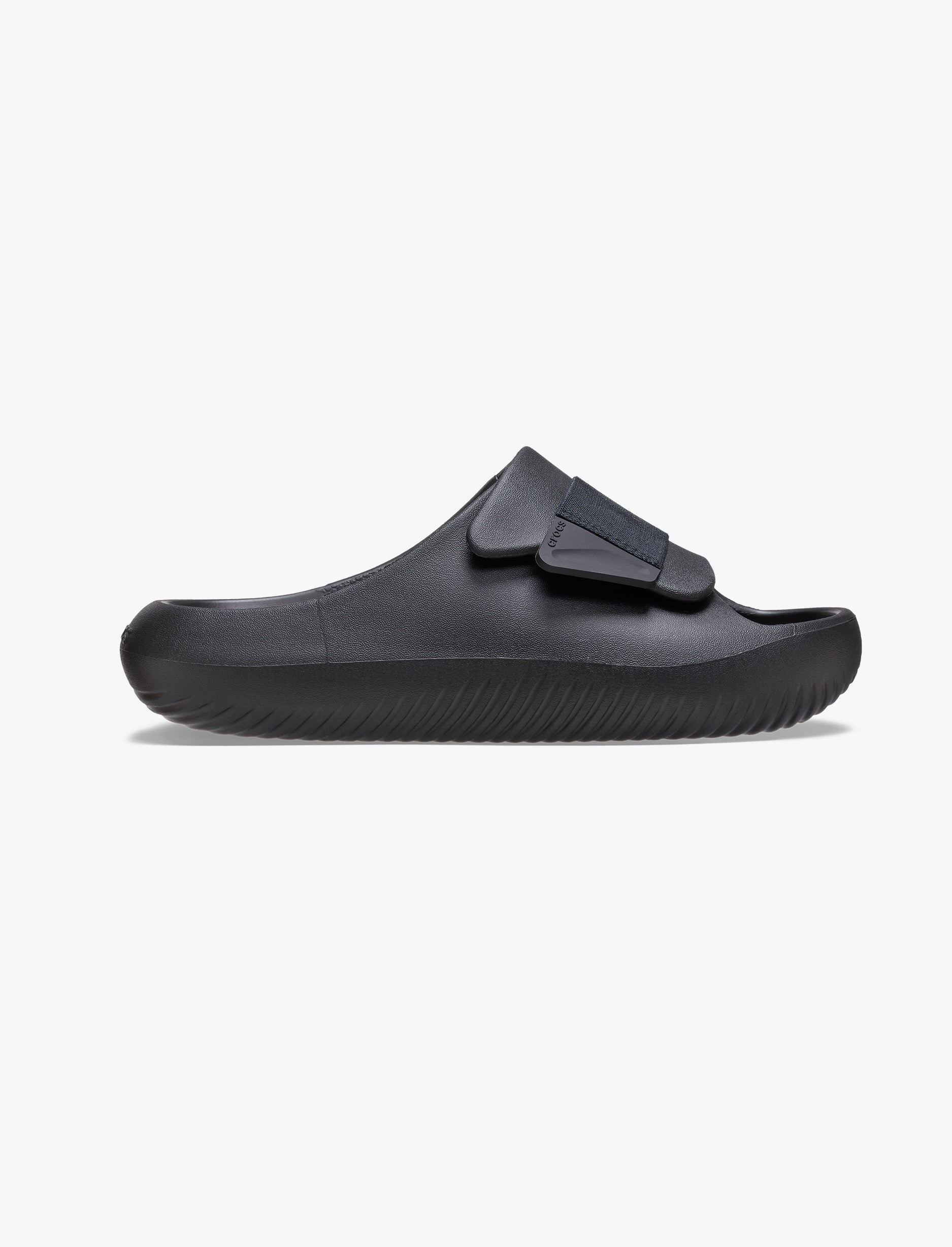 Crocs Mellow Luxe Recovery Slide - כפכפי קרוקס לגברים בצבע שחור