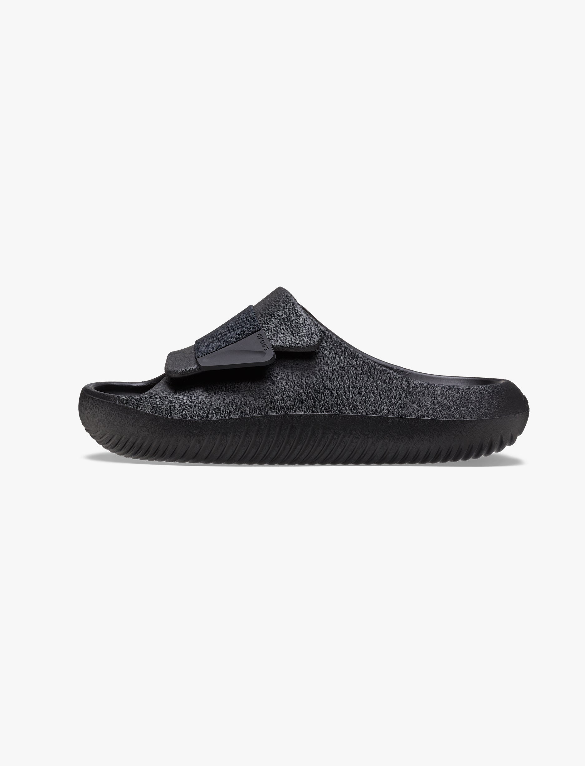 Crocs Mellow Luxe Recovery Slide - כפכפי קרוקס לגברים בצבע שחור