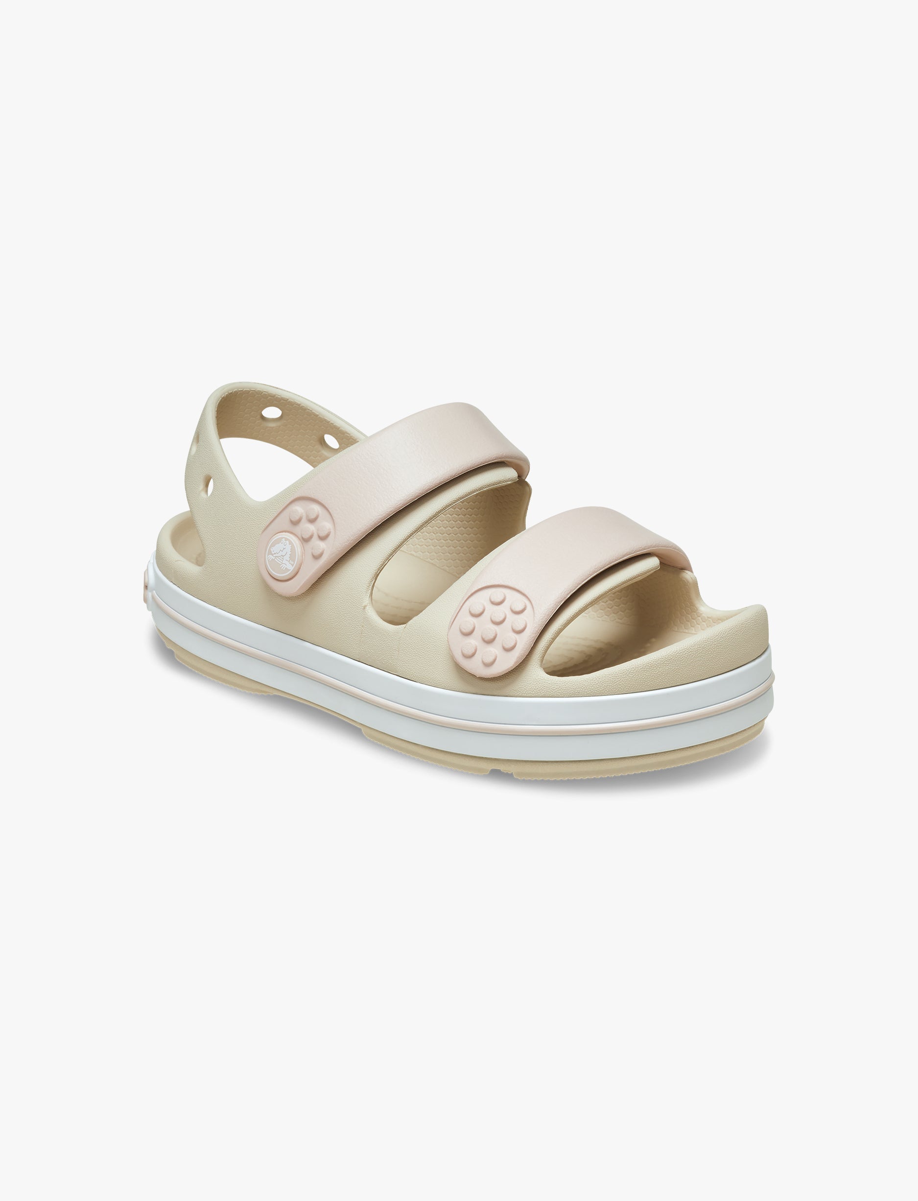 Crocs Crocband Cruiser Sandal K - סנדלי קרוקבנד לילדים בצבע אבן חול