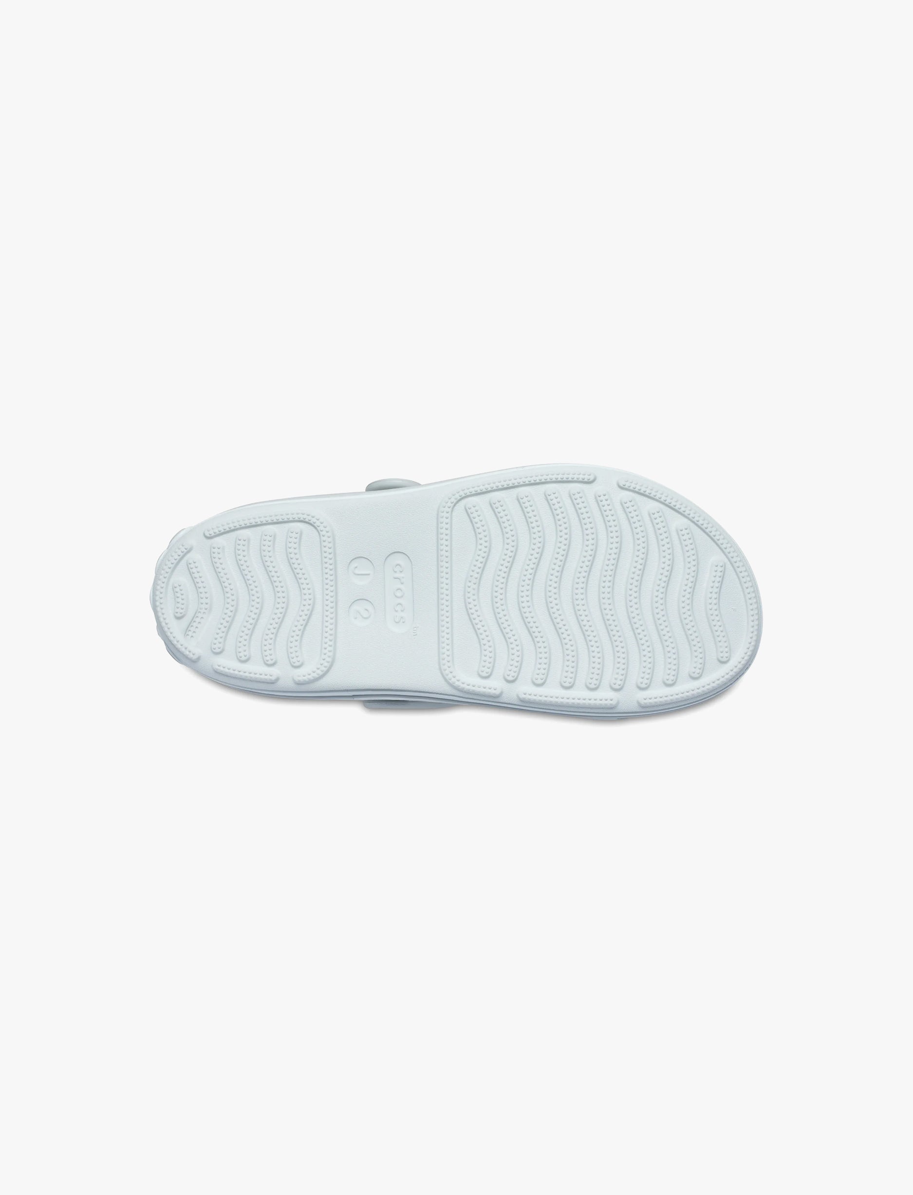 Crocs Crocband Cruiser Sandal K - סנדלי קרוקבנד לילדים בצבע אור ירח/אפור אטמוספי