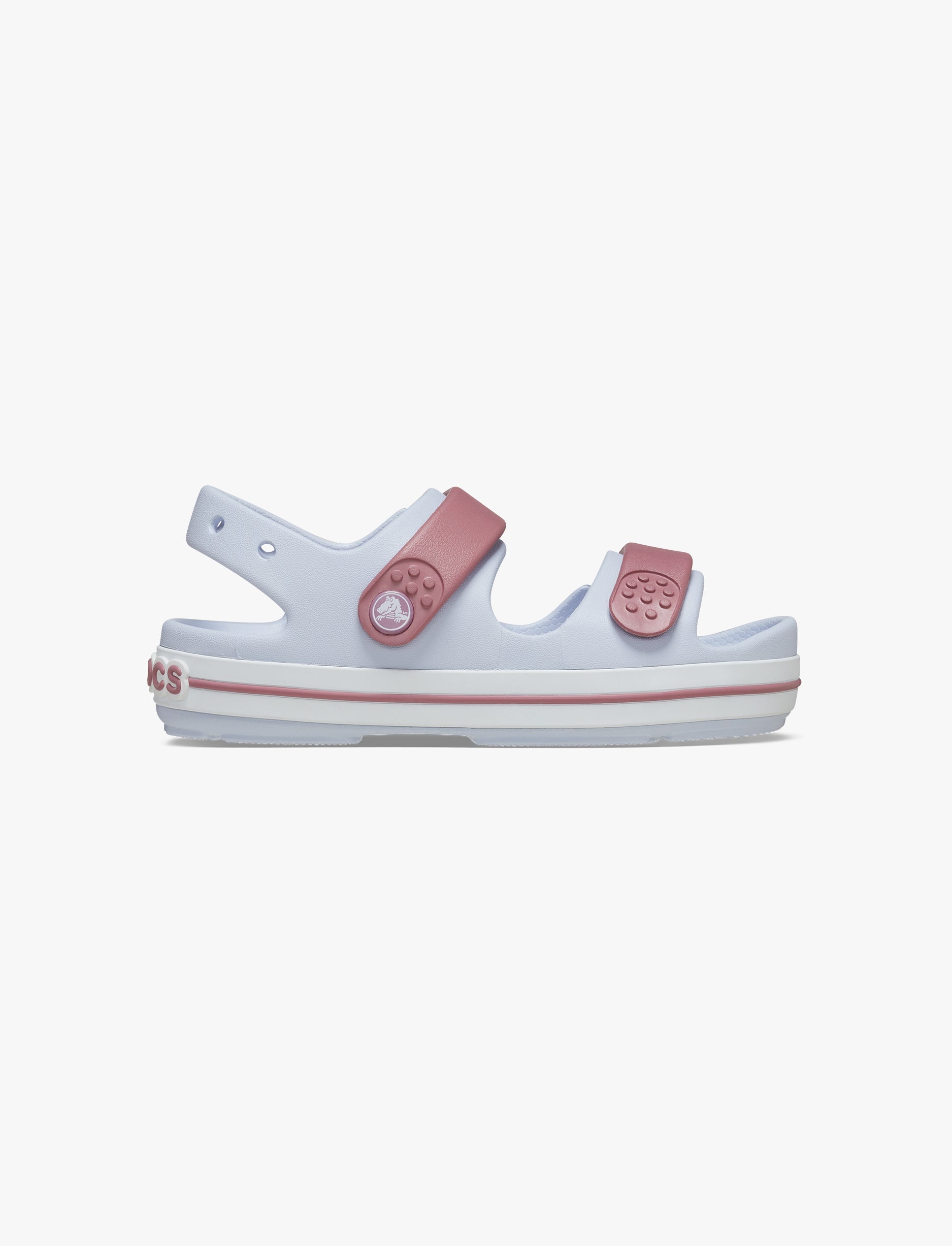 Crocs Crocband Cruiser Sandal K - סנדלי קרוקבנד לילדים בצבע סגלגל חלומי/קסיס