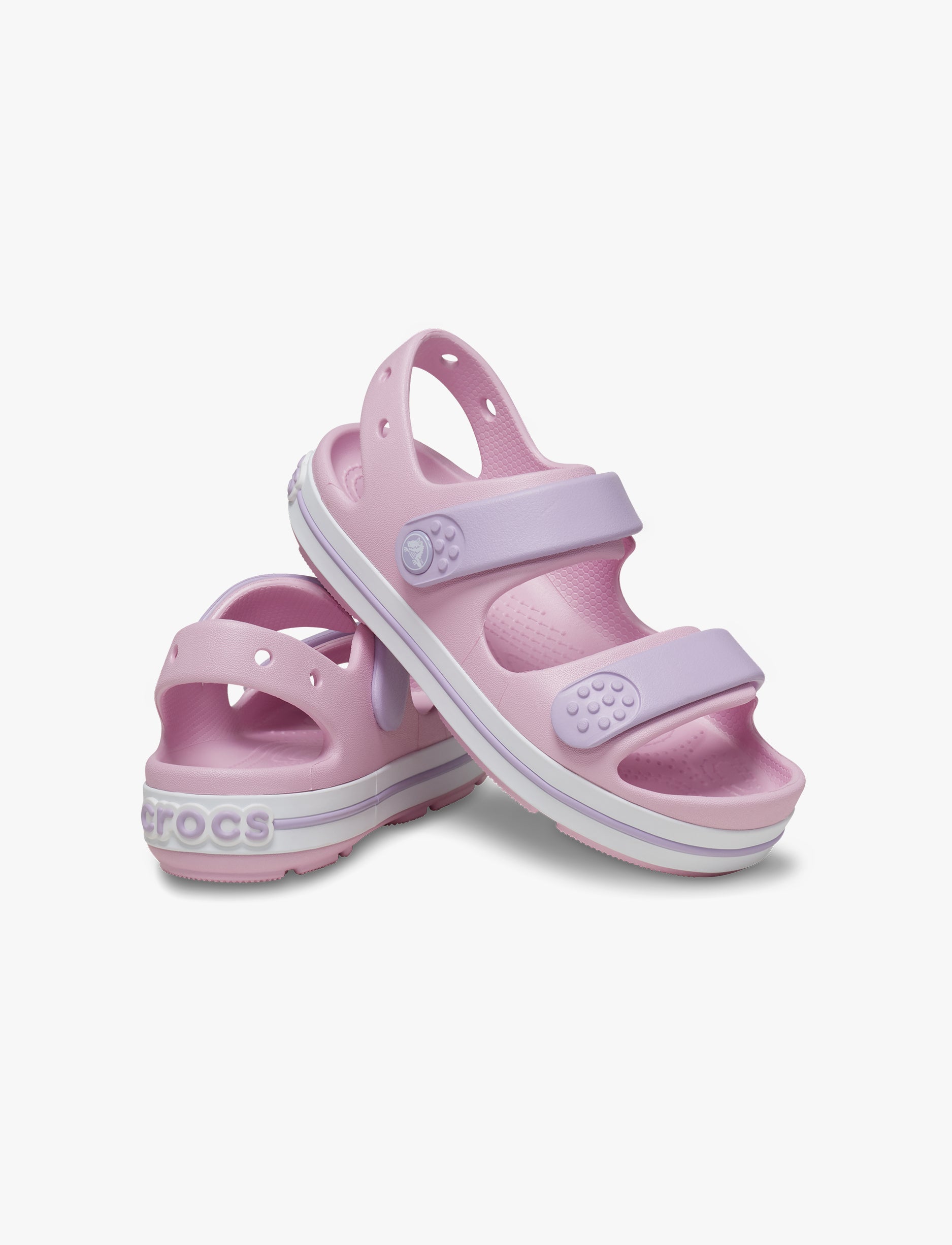 Crocs Crocband Cruiser Sandal K - סנדלי קרוקבנד לילדים בצבע בלרינה/לבנדר