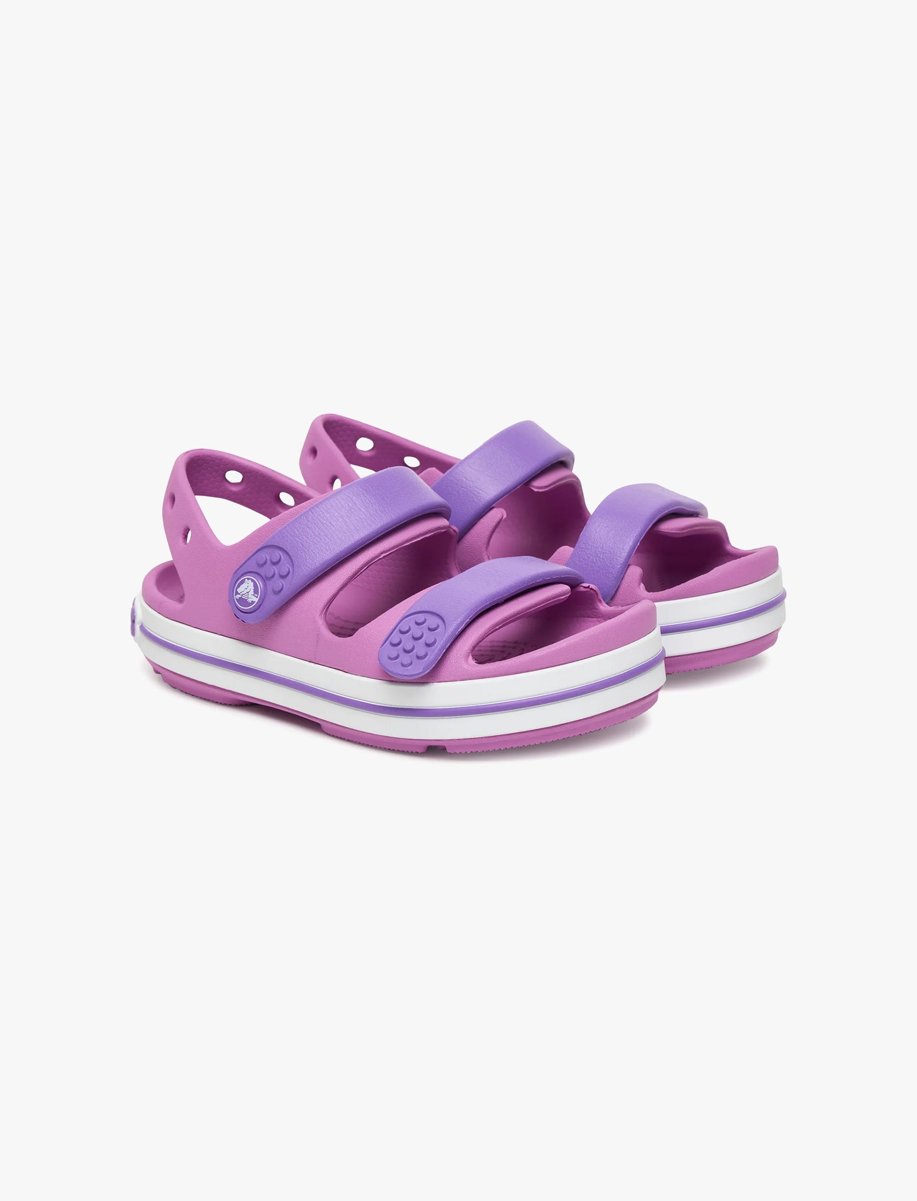Crocs Crocband Cruiser Sandal T - סנדלי קרוקבנד לילדים בצבע ורוד מידות קטנות