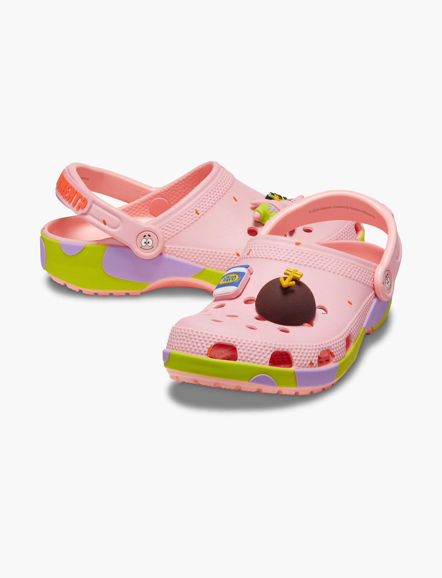 Crocs Spongebob Patrick Classic Clog- כפכפי קלוג קרוקס בוב ספוג ופטריק