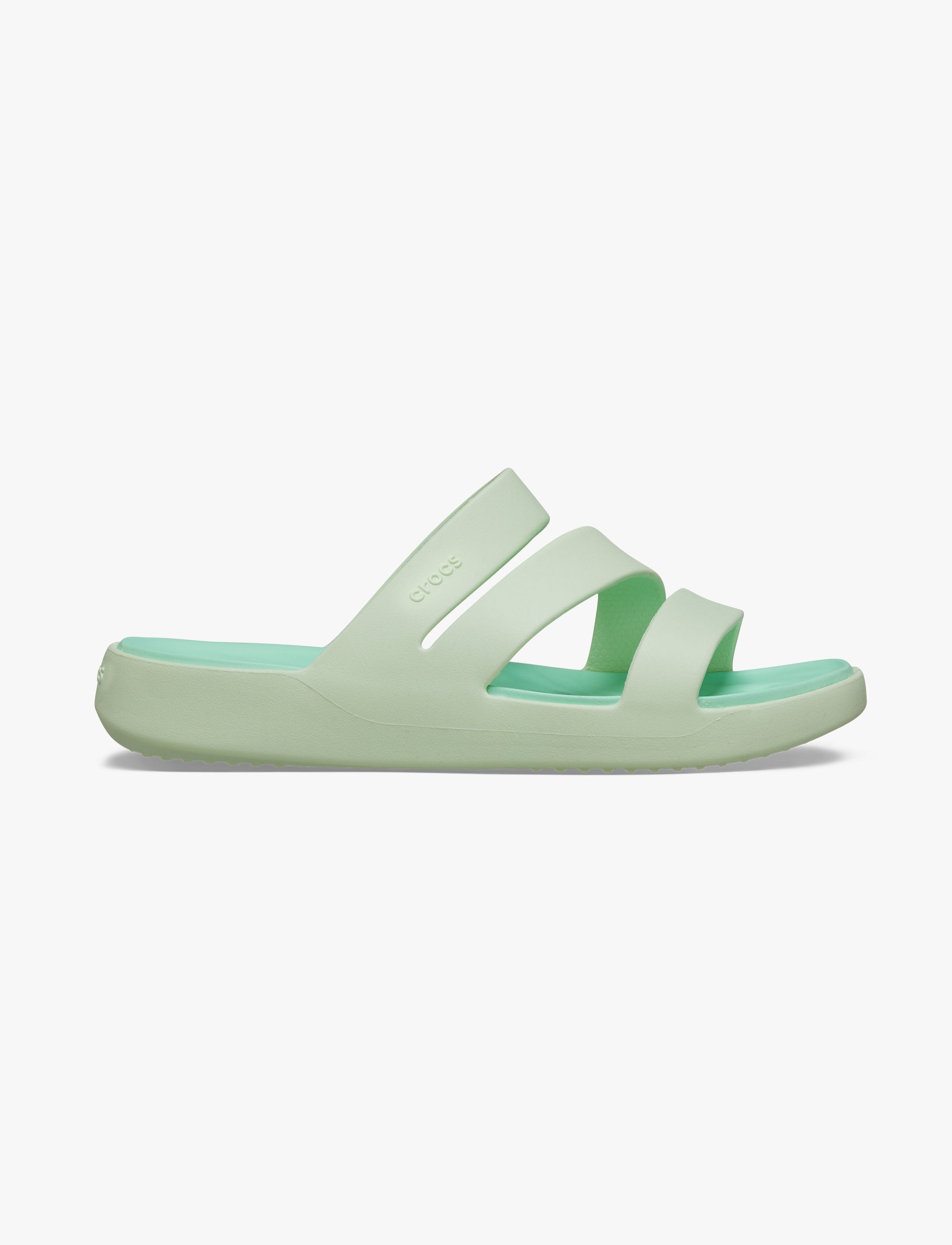Crocs Getaway Strappy - כפכפי קרוקס לנשים בצבע ג'ייד טינט