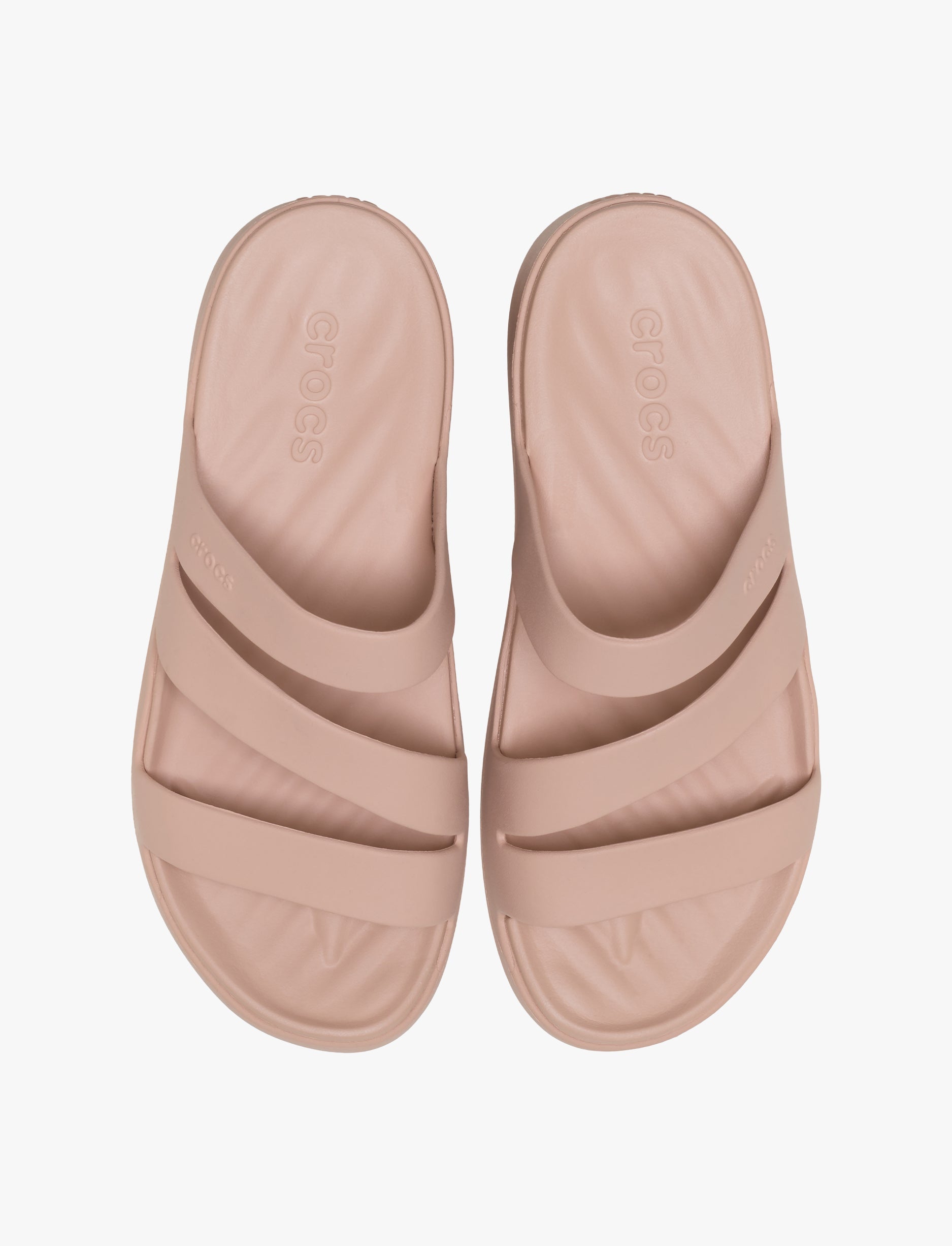Crocs Getaway Strappy - כפכפי קרוקס לנשים בצבע בלאש ורוד