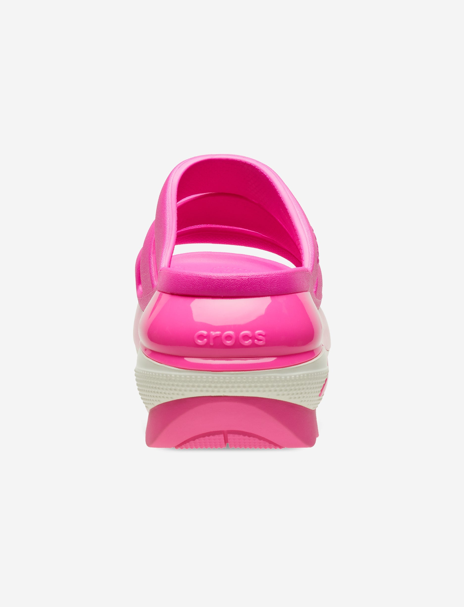 Crocs Mega Crush Triple Strap - סנדלי פלטפורמה קרוקס מגה קראש בצבע ורוד