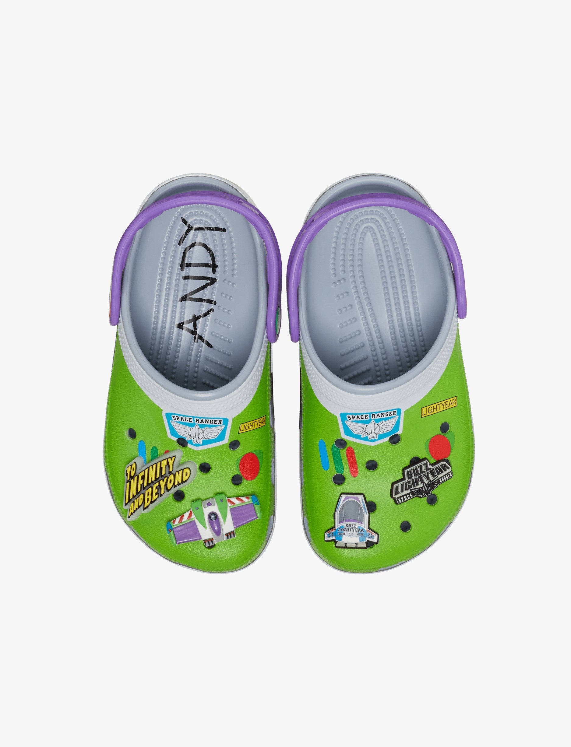 Crocs Toy Story Buzz Classic Clog T - כפכפי קרוקס לילדים צעצוע של סיפור מידות קטנות