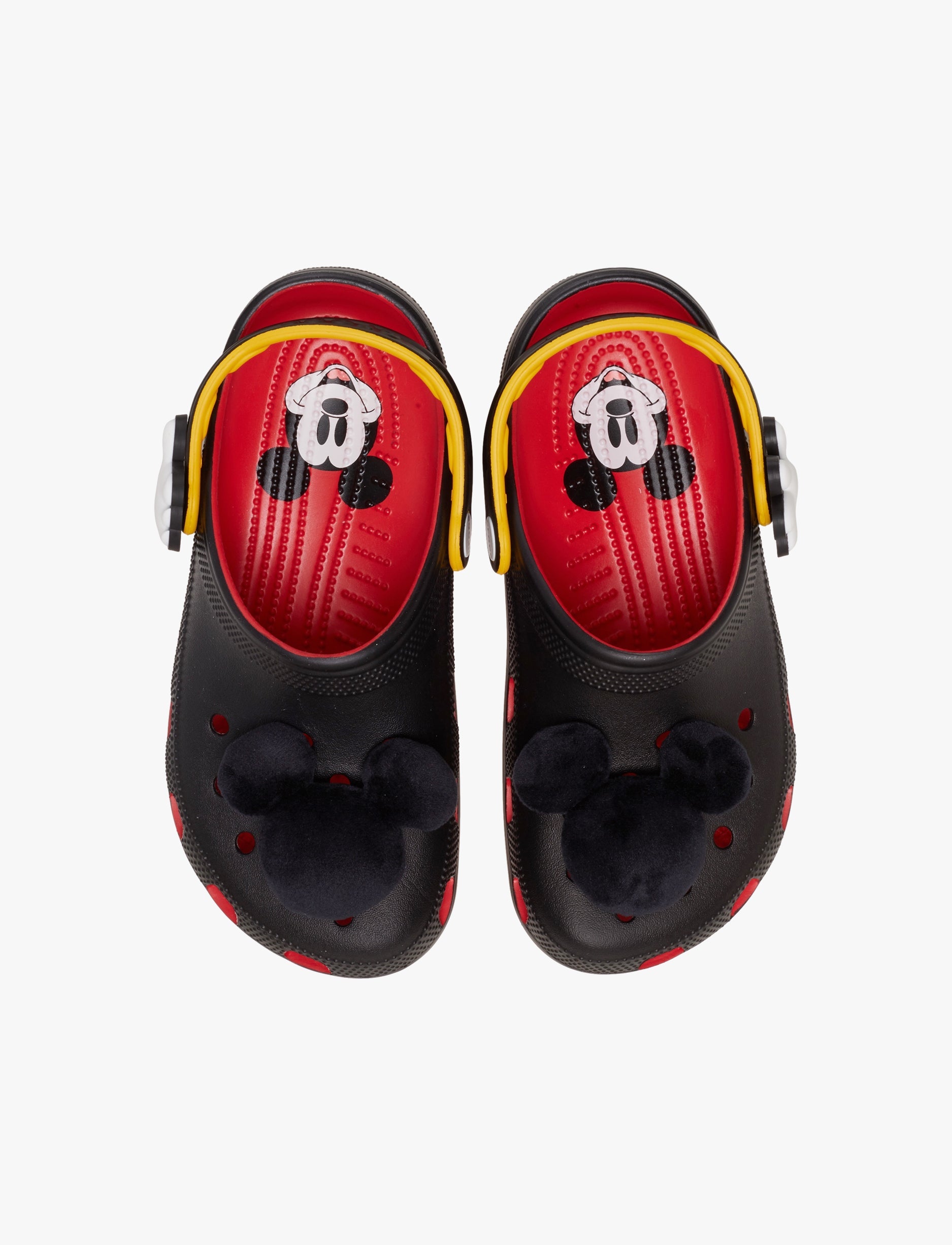 Crocs Mickey IAM Classic Clog - כפכפי קרוקס קלוג מיקי מאוס בצבע שחור/אדום