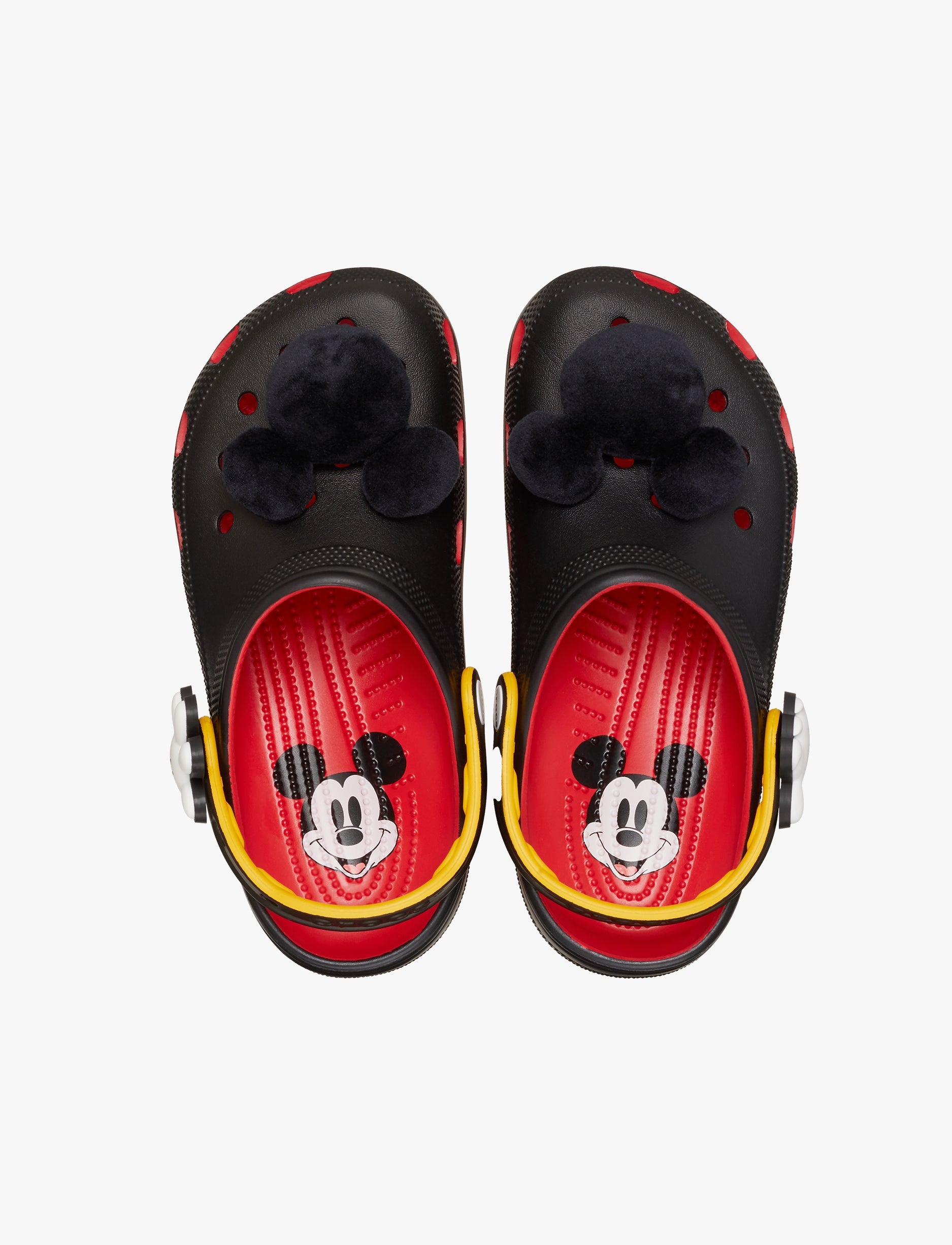 Crocs Mickey IAM Classic Clog - כפכפי קרוקס קלוג מיקי מאוס בצבע שחור/אדום