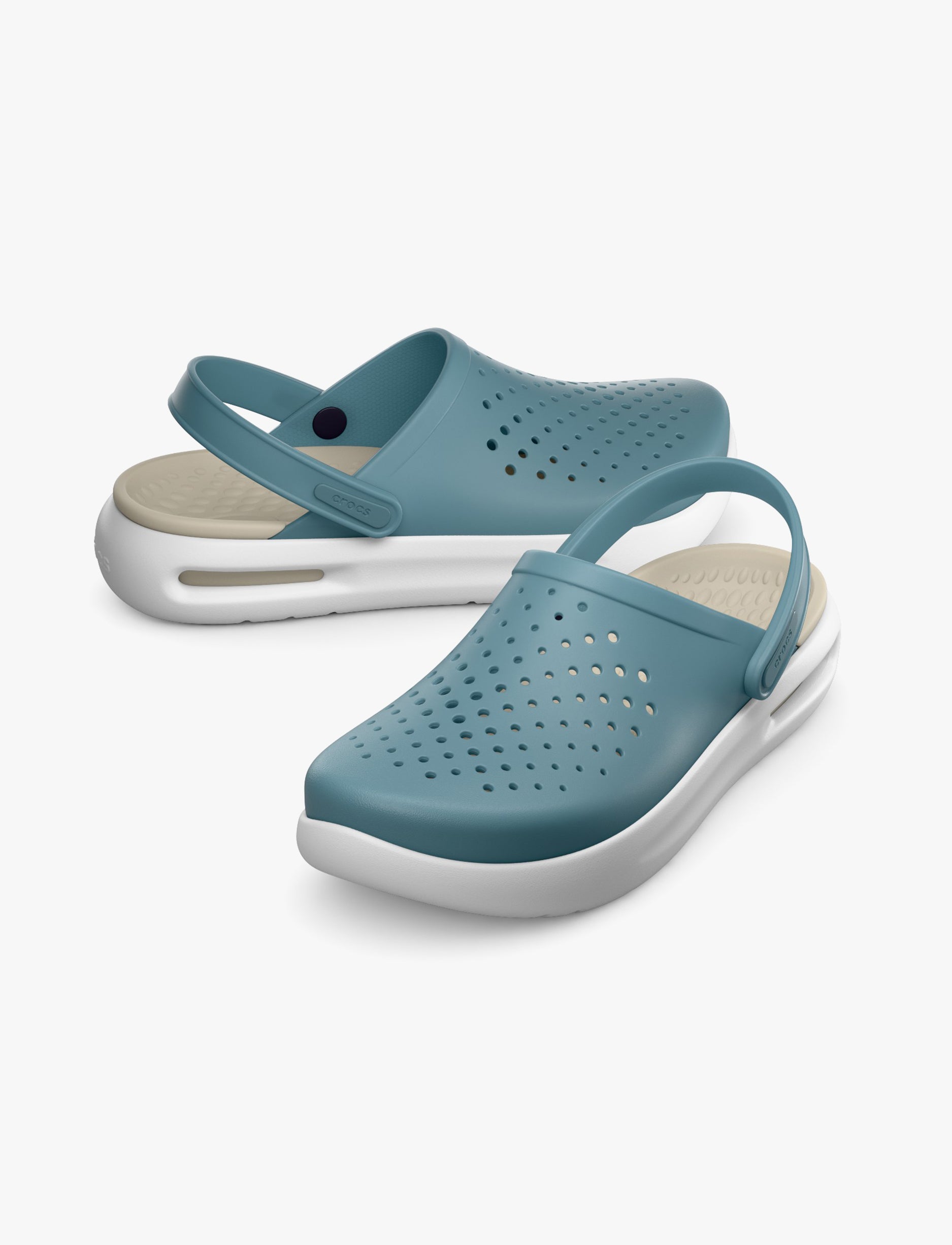 Crocs InMotion Clog - כפכפי קרוקס קלוג בצבע כחול פוג