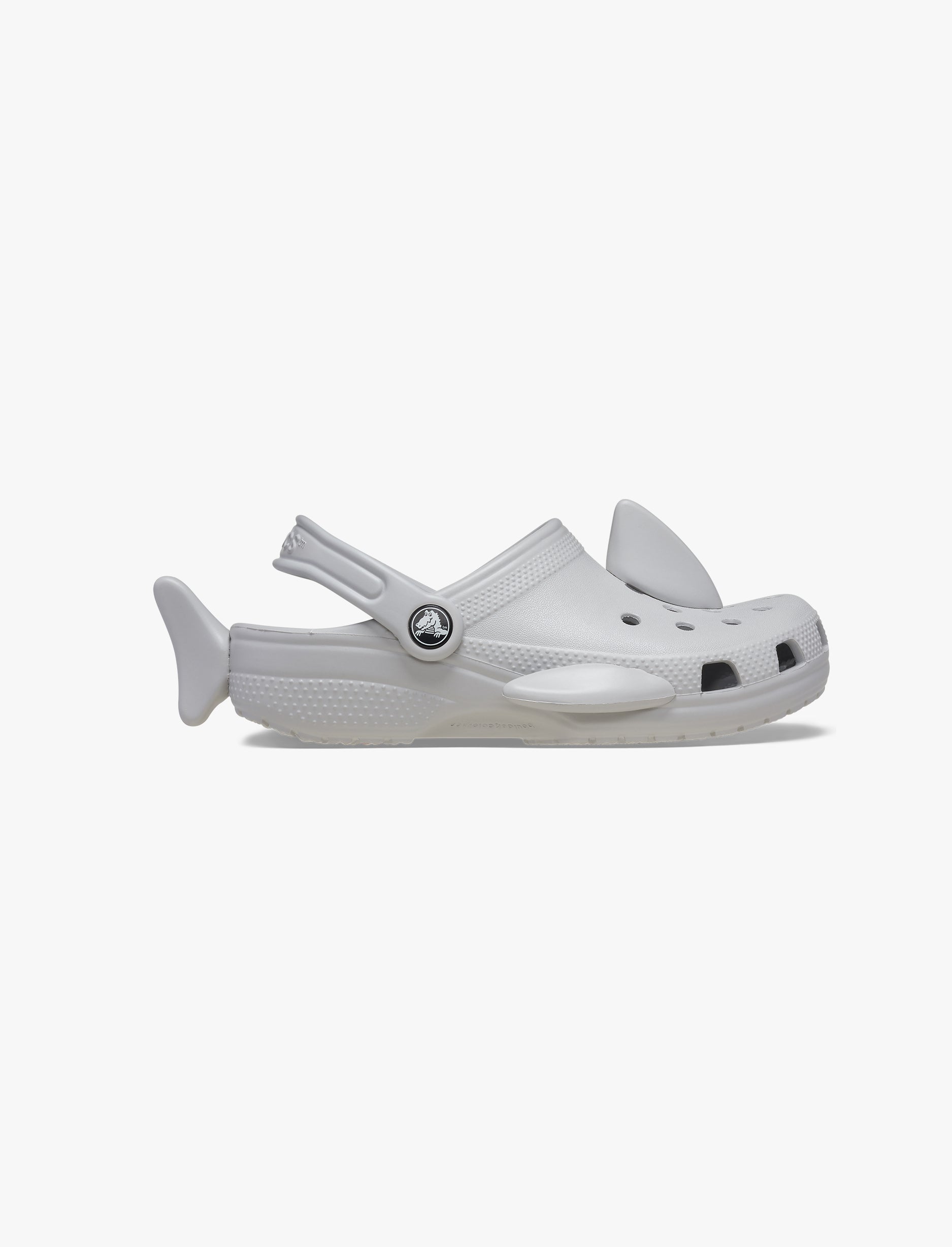 Crocs Classic IAM Shark Clog T - כפכפי קרוקס קלוג לילדים כריש בצבע אפור