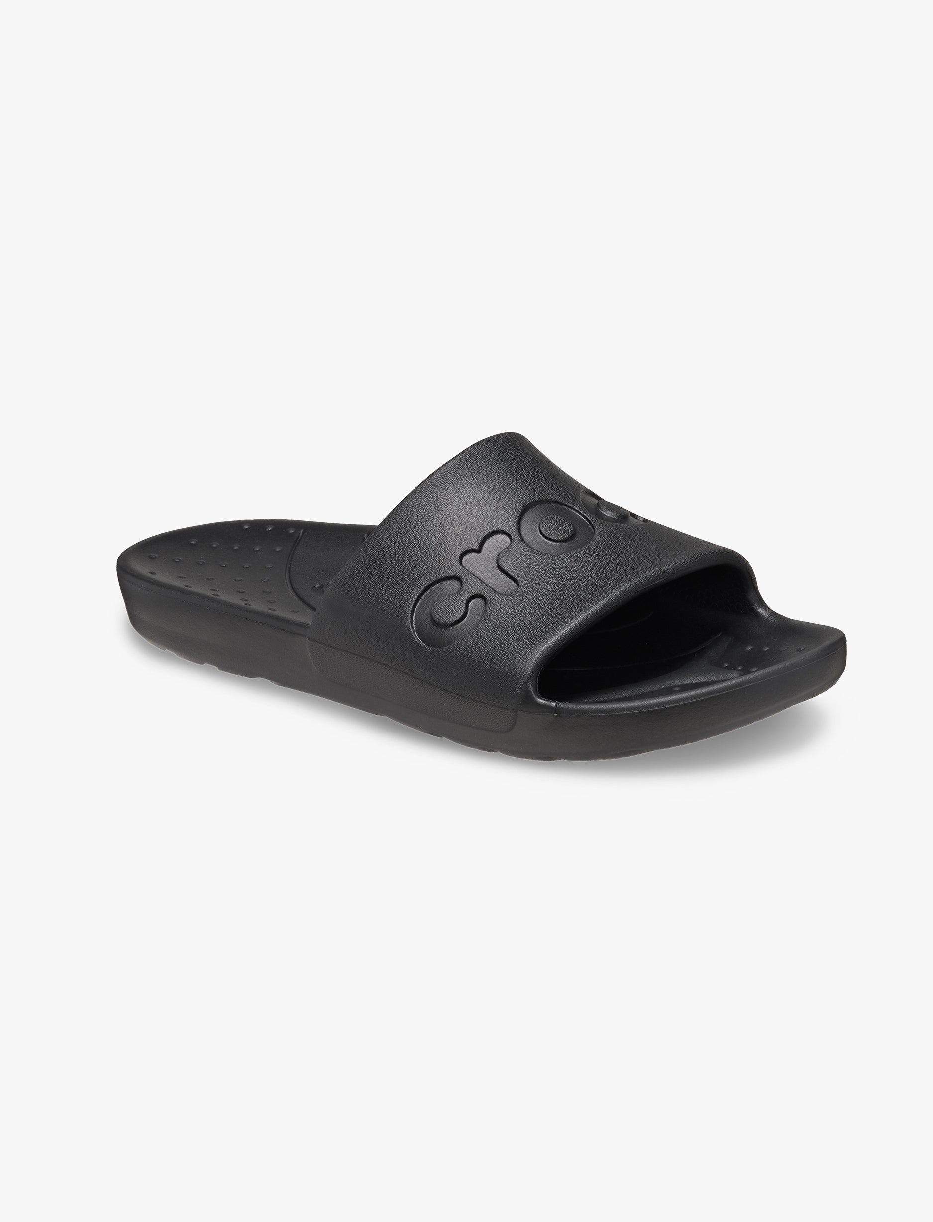 Crocs Slide - כפכפי סלייד קרוקס בצבע שחור
