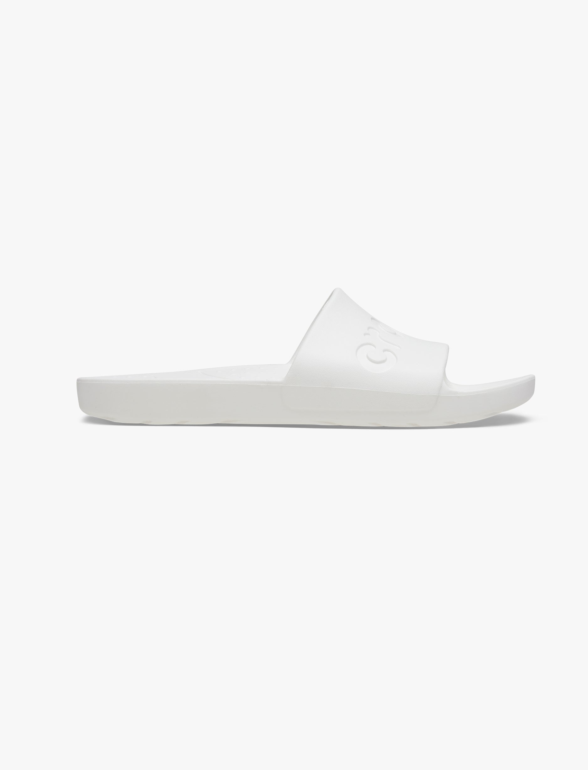 Crocs Slide - כפכפי סלייד קרוקס בצבע לבן