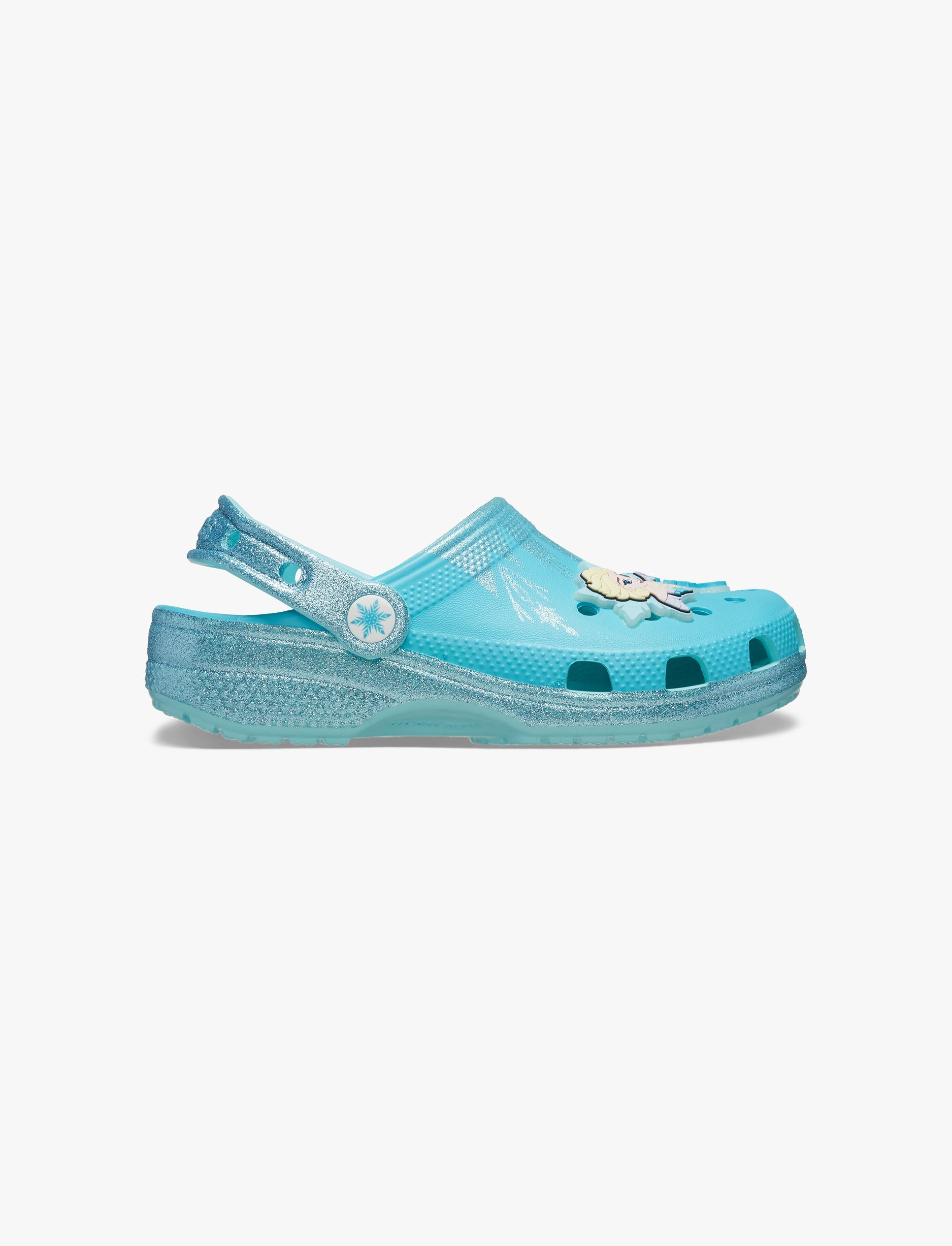 Crocs Elsa Classic Clog K - כפכפי קרוקס קלוג פרוזן אלזה לילדים בצבע כחול