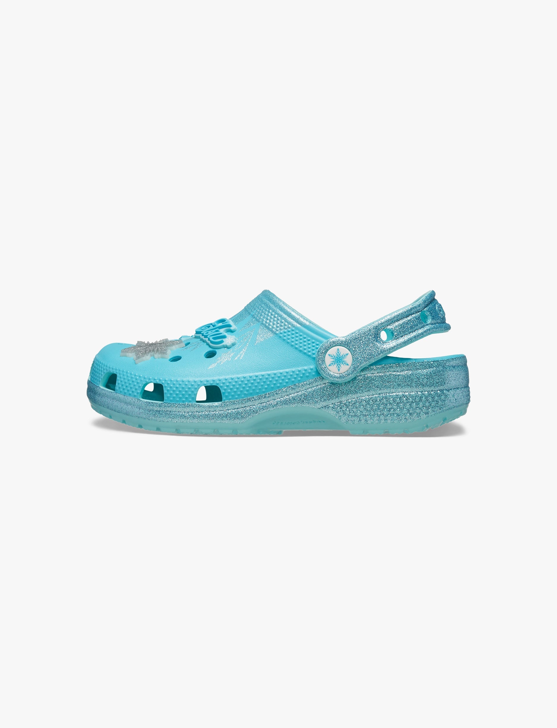Crocs Elsa Classic Clog K - כפכפי קרוקס קלוג פרוזן אלזה לילדים בצבע כחול