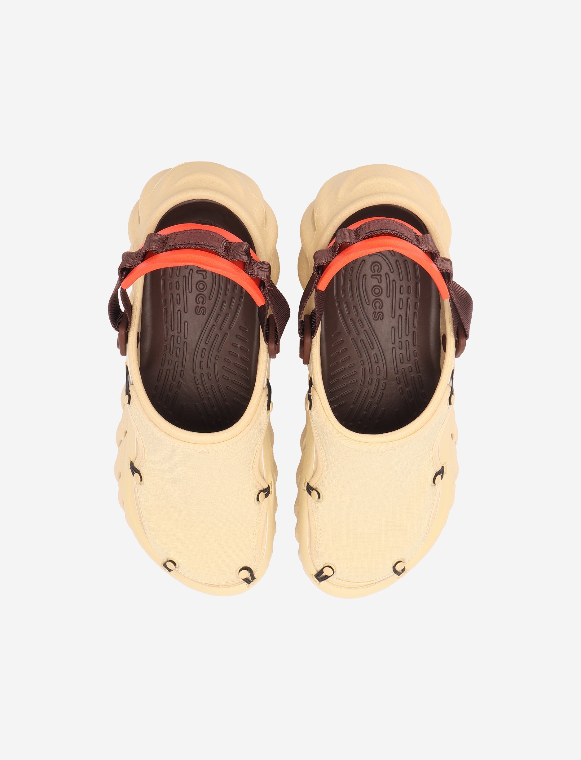 Crocs Echo Ripstop Clog - כפכפי קרוקס אקו בצבע בז'