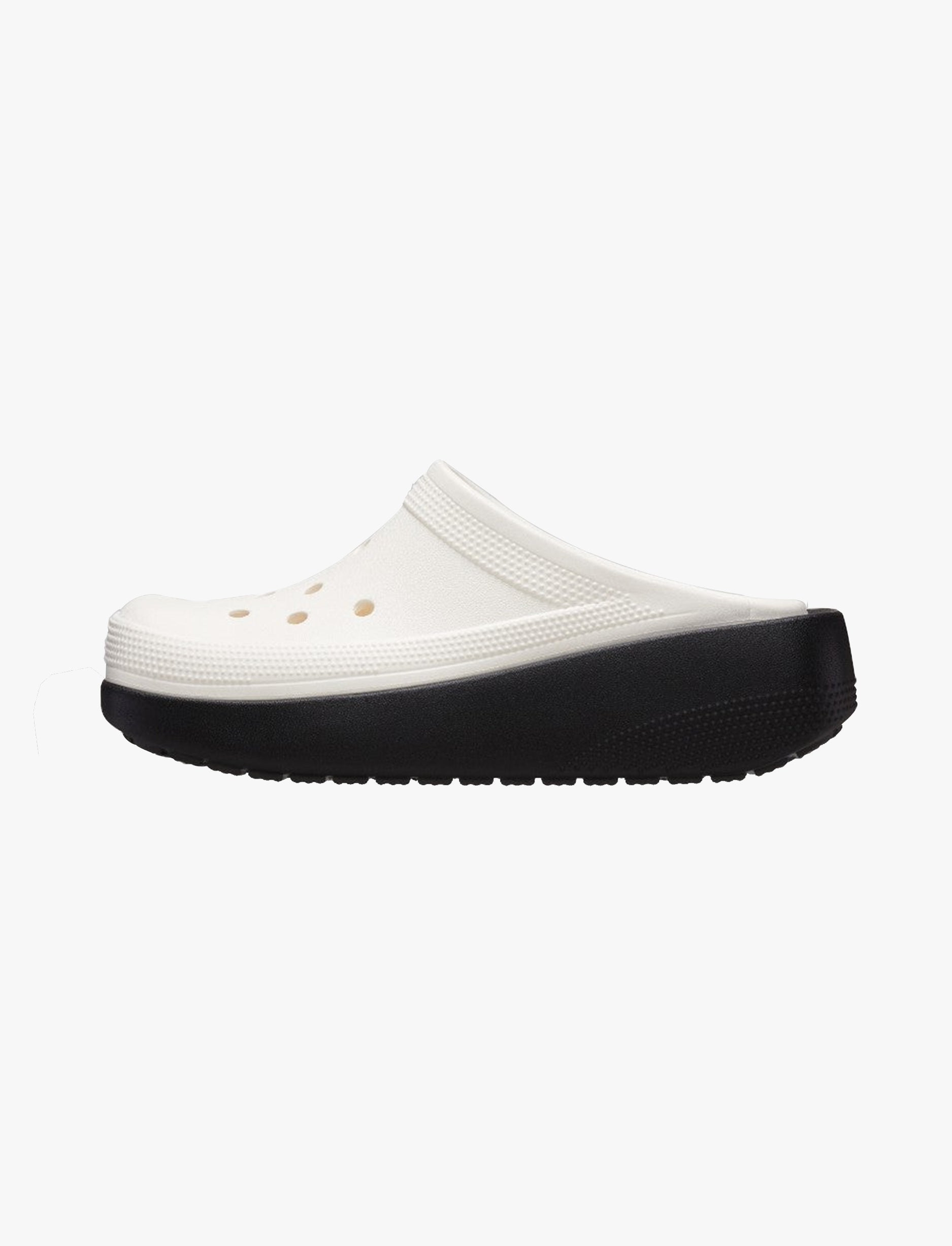 Crocs Blunt Toe Blocked - כפכפי קרוקס לנשים בצבע לבן/שחור