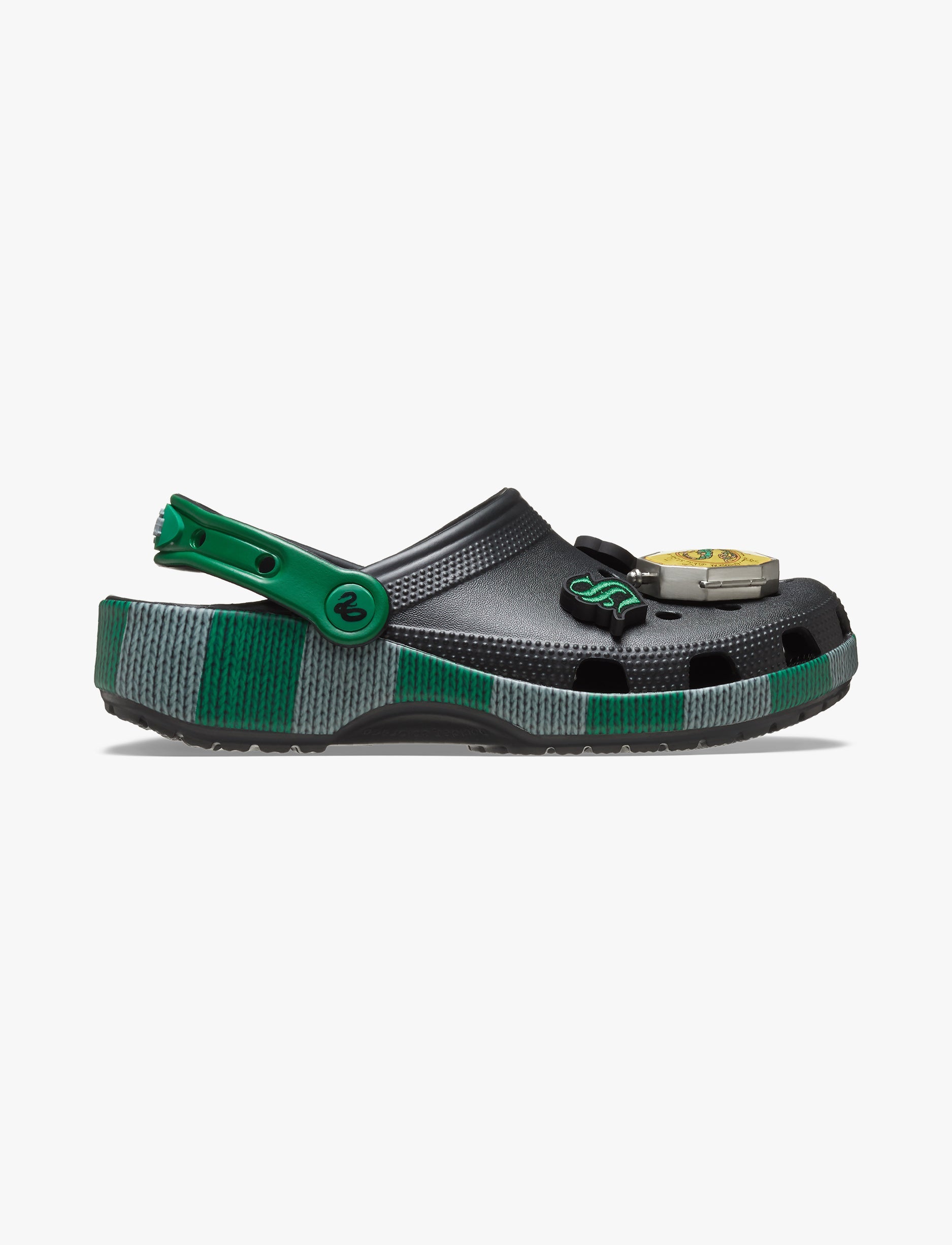 Crocs Harry Potter Slytherin Classic Clog - כפכפי קרוקס קלוג הארי פוטר סלית'רין בצבע שחור/ירוק