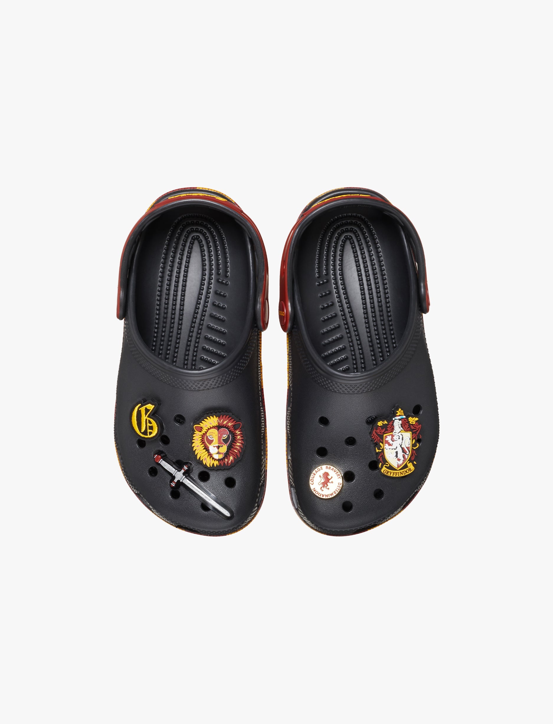 Crocs Harry Potter Gryffindor Classic Clog K - כפכפי קרוקס קלוג הארי פוטר גריפינדור לילדים בצבע שחור/בורדו