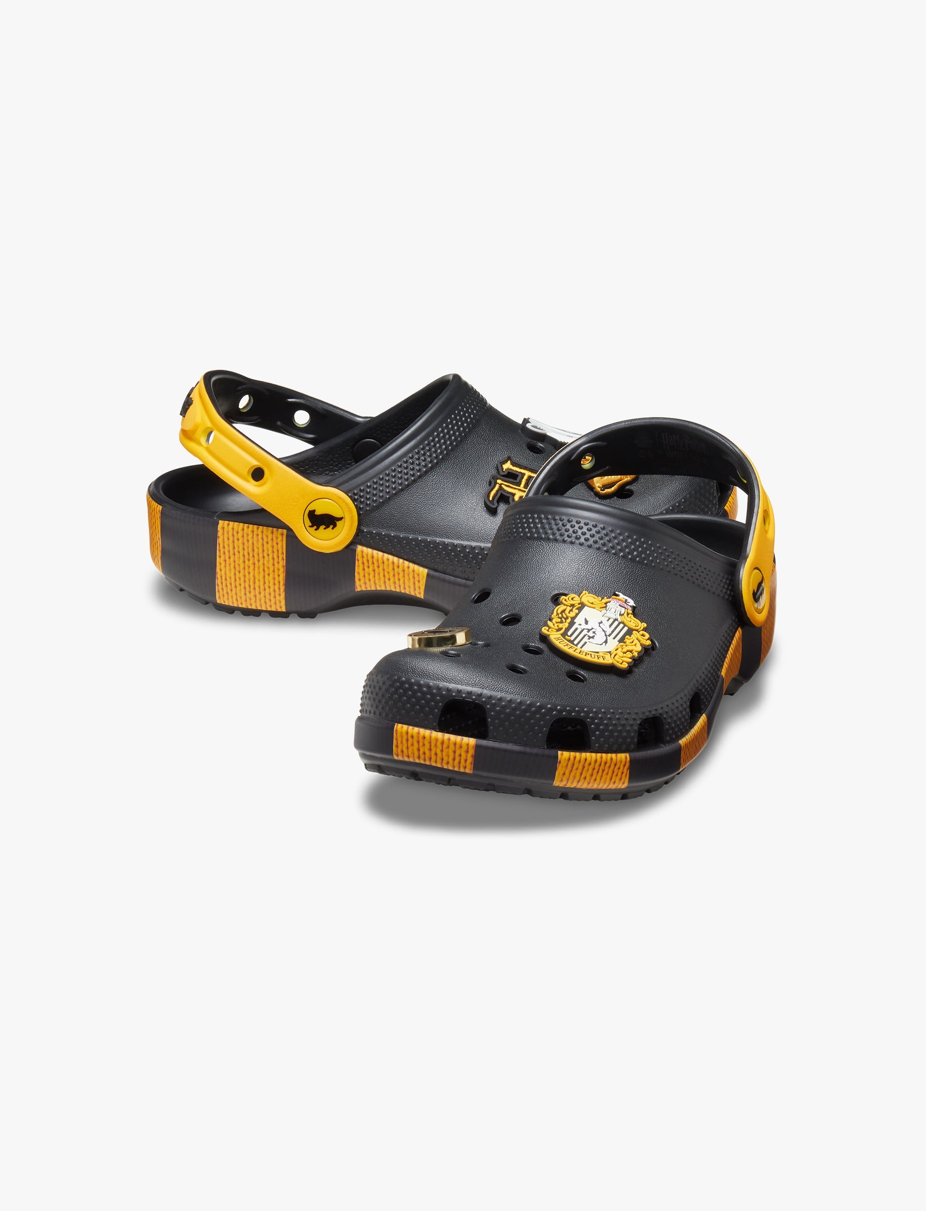 Crocs Harry Potter Hufflepuff Classic Clog K - כפכפי קרוקס קלוג הארי פוטר לילדים בצבע שחור/צהוב