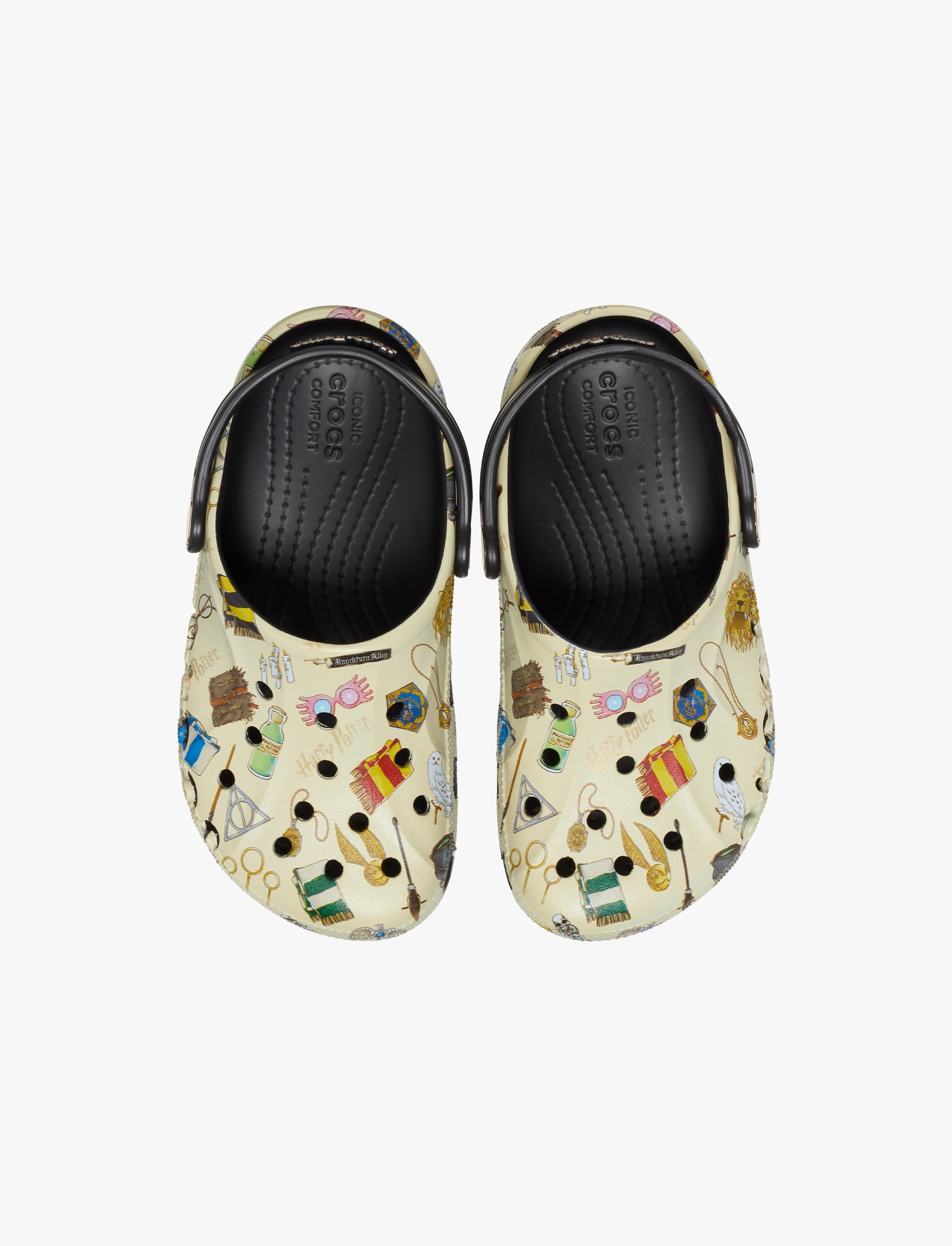 Crocs Harry Potter Baya Clog K - כפכפי קרוקס קלוג לילדים הארי פוטר בצבע קרם