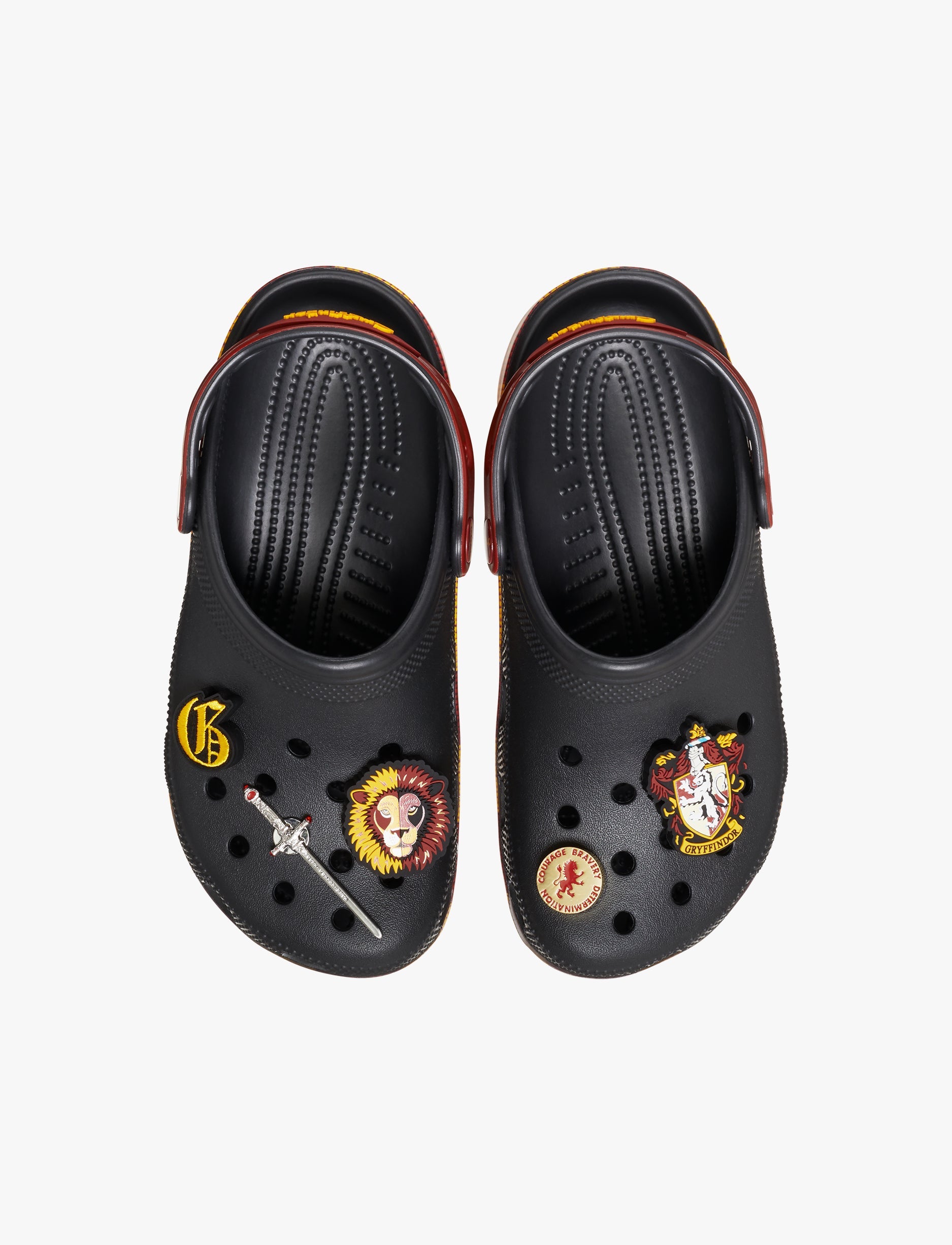 Crocs Harry Potter Gryffindor Classic Clog - כפכפי קרוקס קלוג הארי פוטר גריפינדור בצבע שחור/בורדו