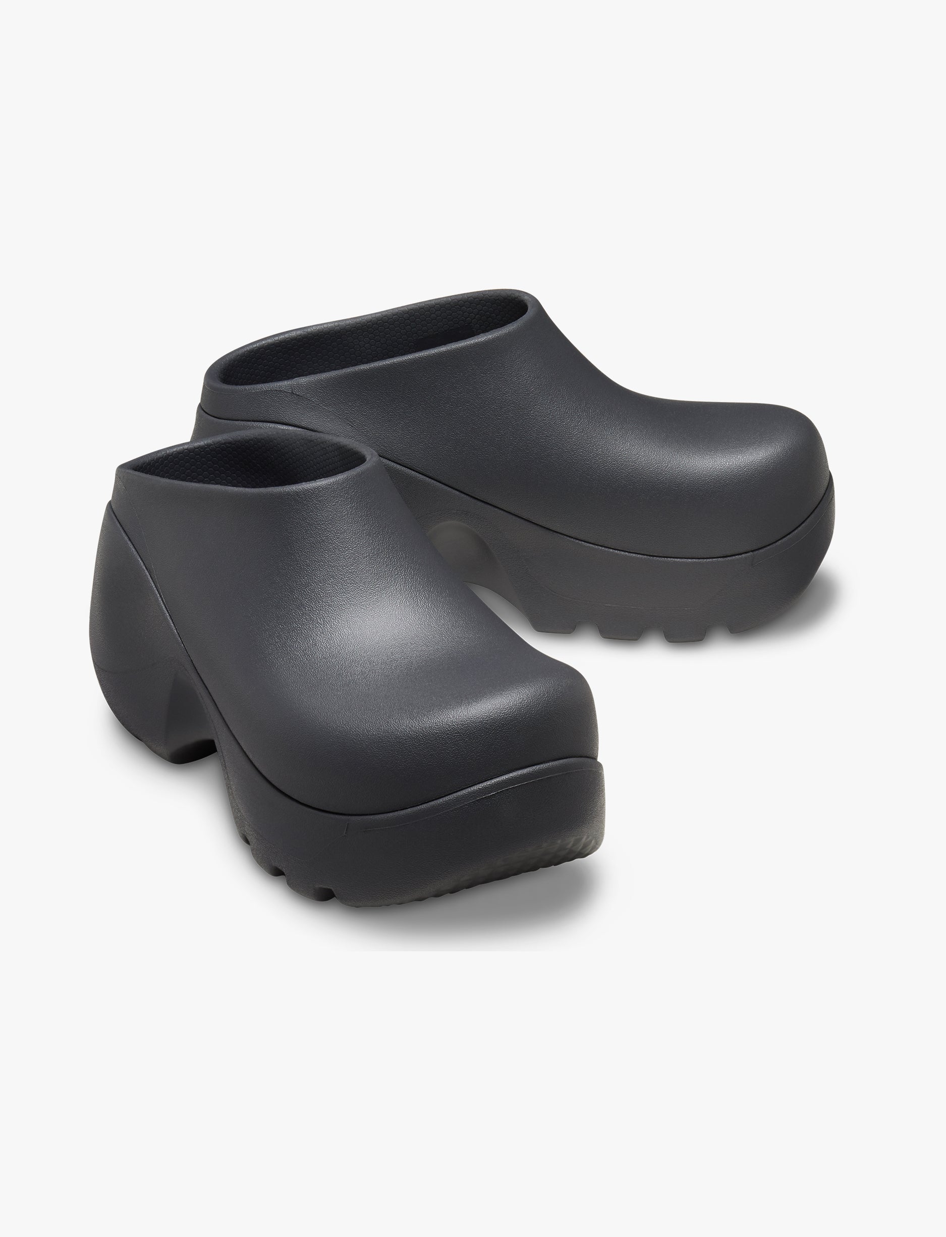 Crocs Hydra Clog - כפכפי קרוקס פלטפורמה לנשים בצבע שחור חול