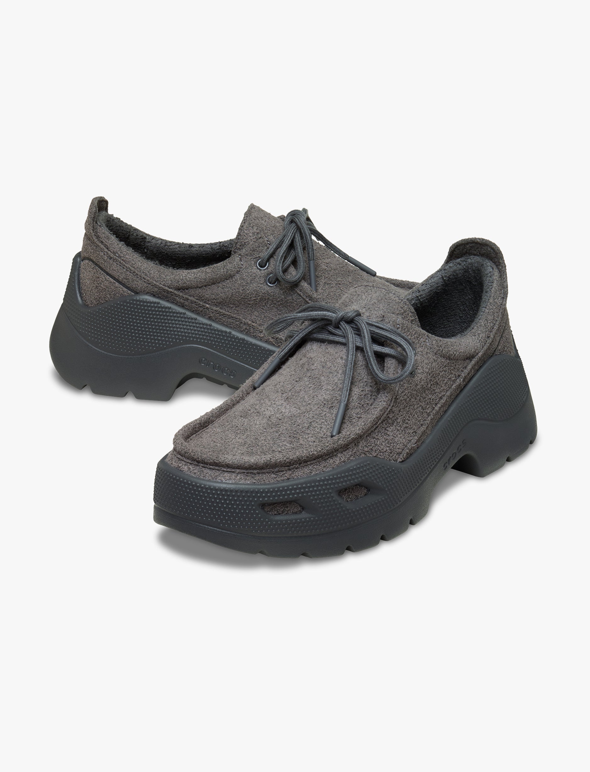 Crocs Gallery Shoe - נעלי קרוקס לגברים בצבע שחור חול