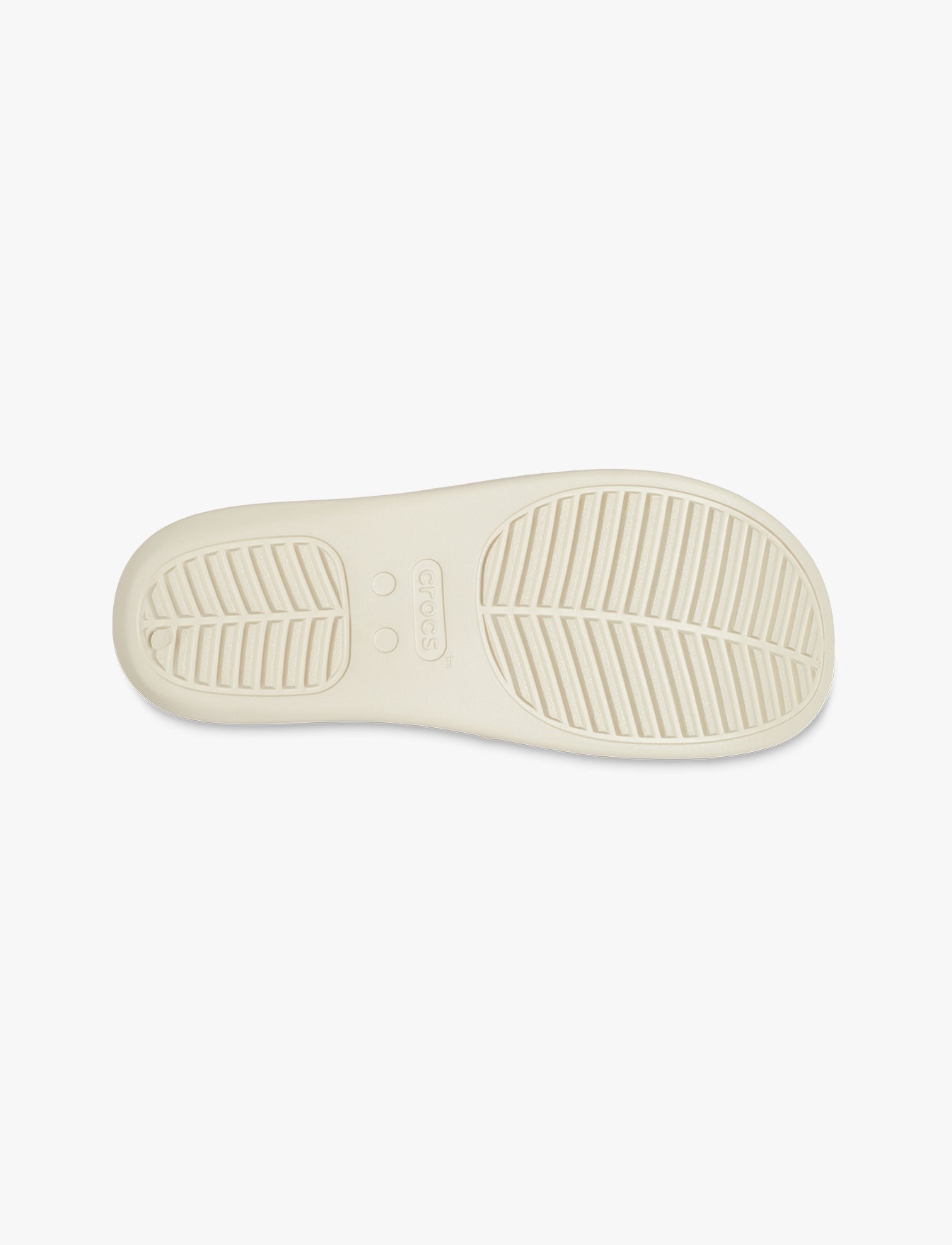 Crocs Getaway Groove Platform HStrap - סנדלי פלטפורמה קרוקס לנשים בצבע אבן חול