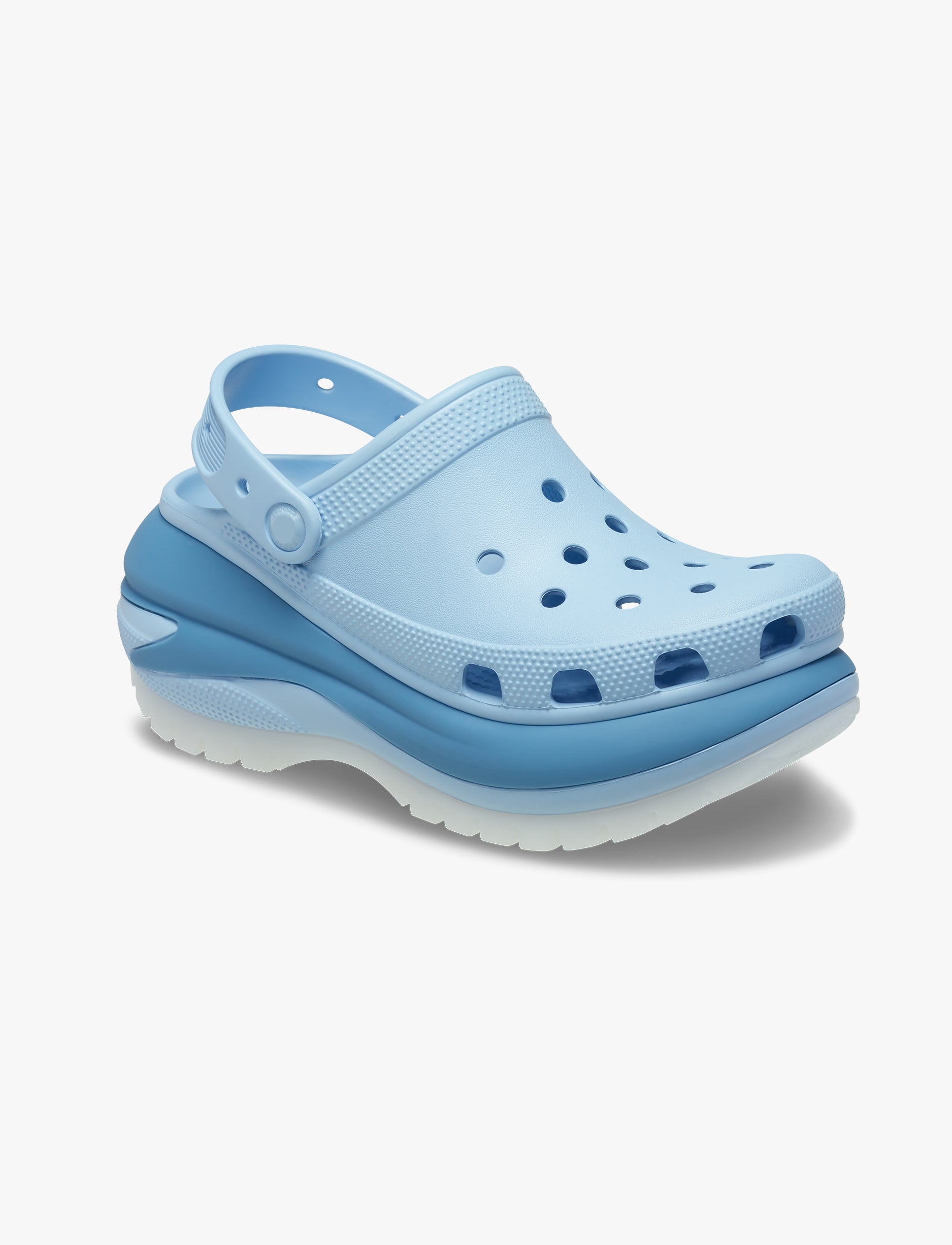Crocs Mega Crush Matte Clog - כפכפי קרוקס פלטפורמה מגה קראש מאטל לנשים