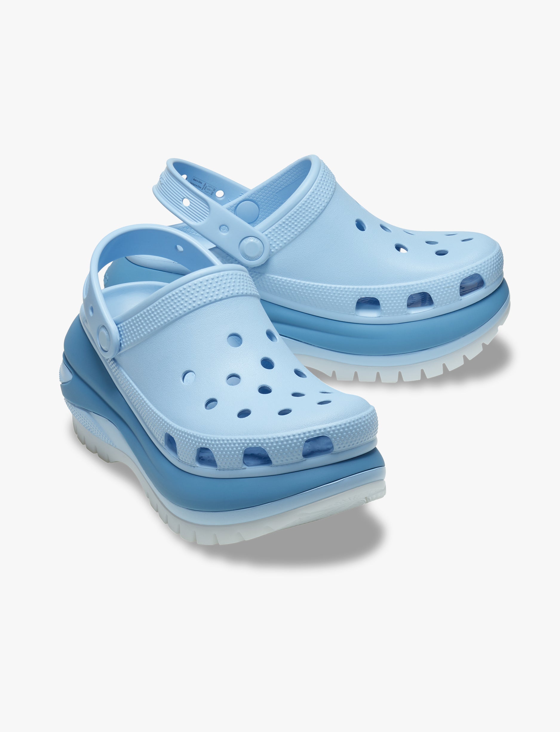 Crocs Mega Crush Matte Clog - כפכפי קרוקס פלטפורמה מגה קראש מאטל לנשים