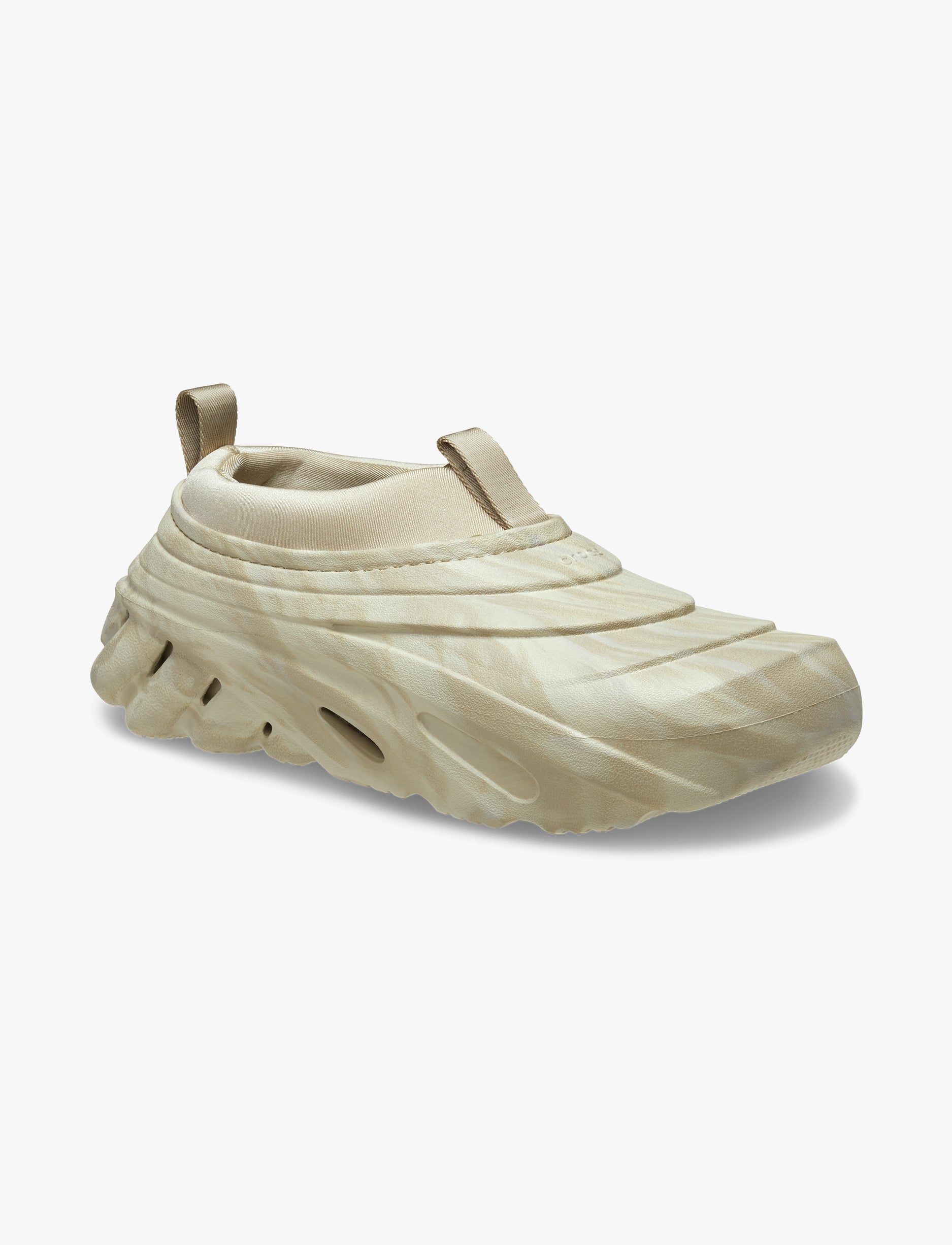 Crocs Echo Storm Marble - נעלי קרוקס אקו סטורם מארבל בצבע חימר בהיר/מולטי