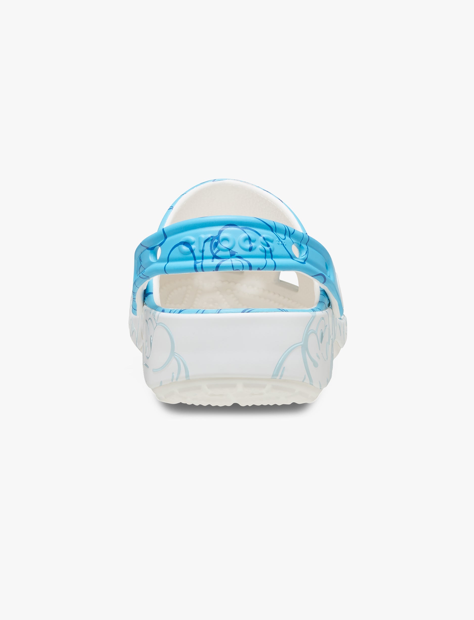 Crocs Smurfs Classic Clog K - כפכפי קרוקס קלוג הדרדסים לילדים בצבע תכלת/לבן