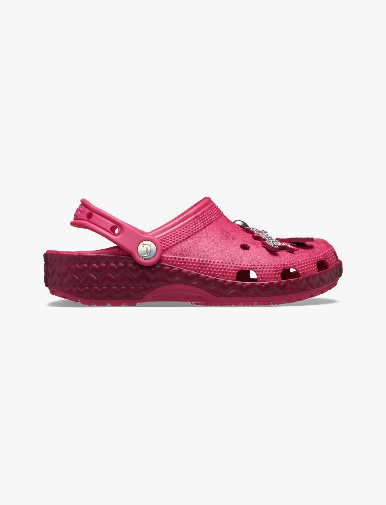 Crocs Juicy Couture Classic Clog - כפכפי קרוקס ג'וסי קוטור בצבע ורוד
