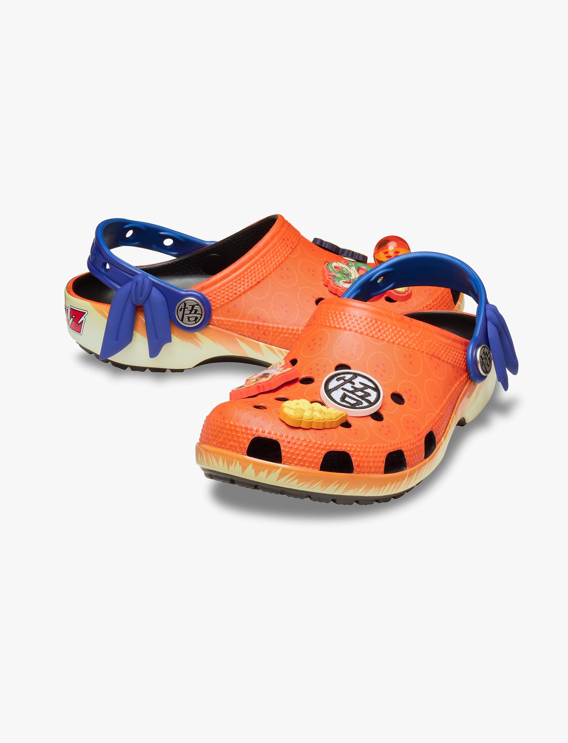 Crocs Dragon Ball Z Classic Clog - כפכפי קרוקס קלוג דרגון בול זי בצבע כתום/כחול