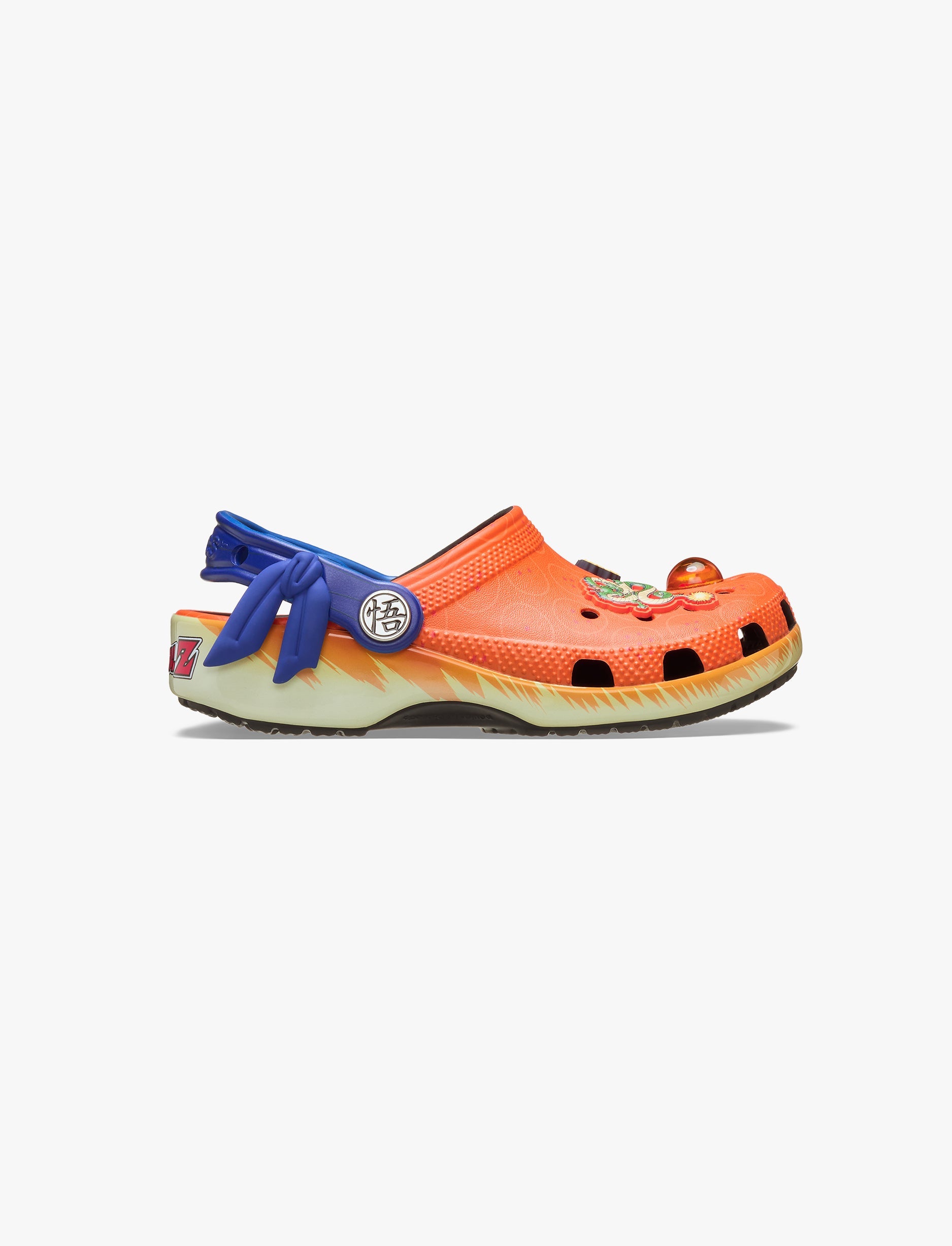 Crocs Dragon Ball Z Classic Clog K - כפכפי קרוקס קלוג דרגון בול זי לילדים בצבע כתום/כחול