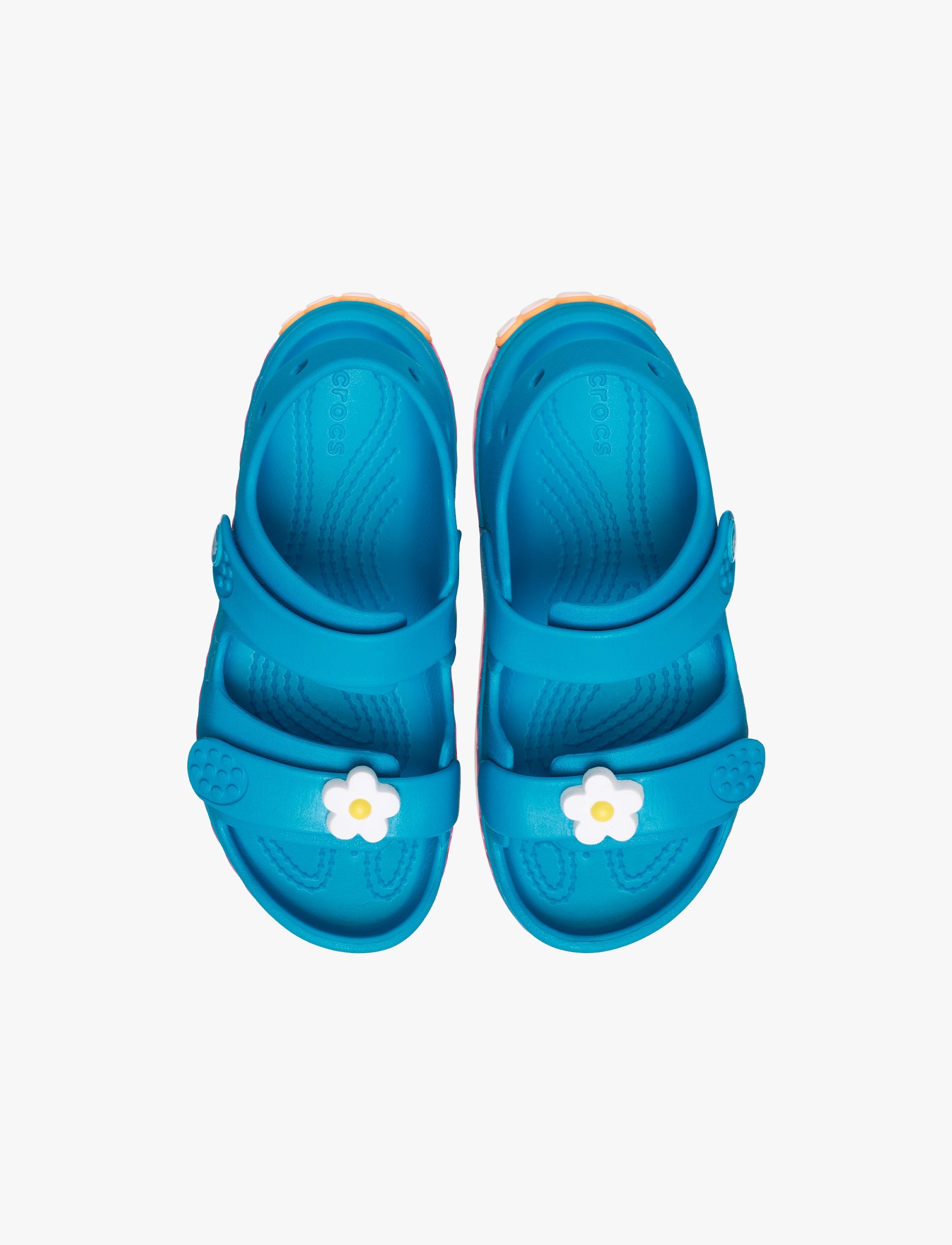 Crocs Crocband Cruiser Ric Rac - סנדלי קרוקס קרוקבנד לילדים בצבע מרינה כחול