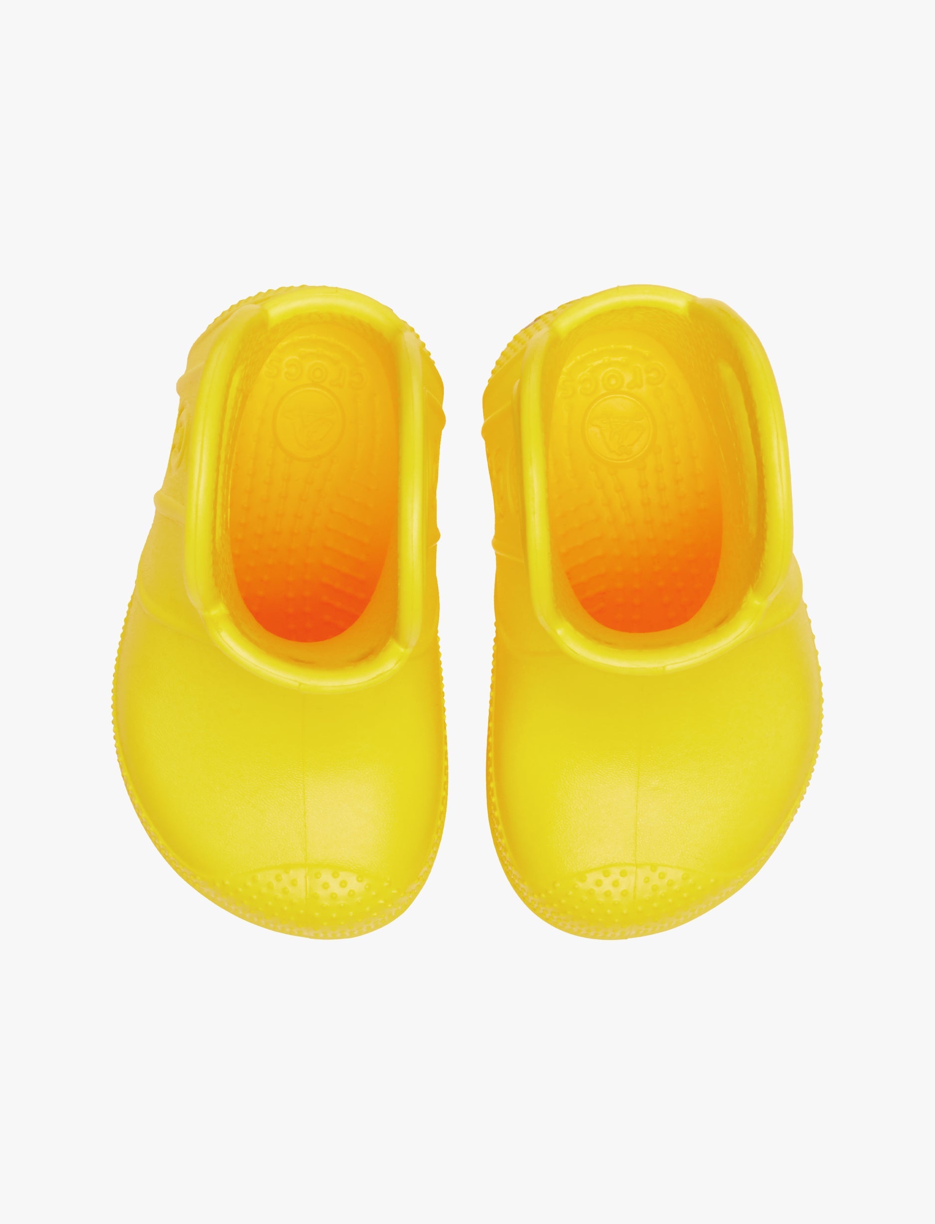 Crocs Handle It Rain Boot K - מגפי גשם קרוקס לילדים בצבע צהוב