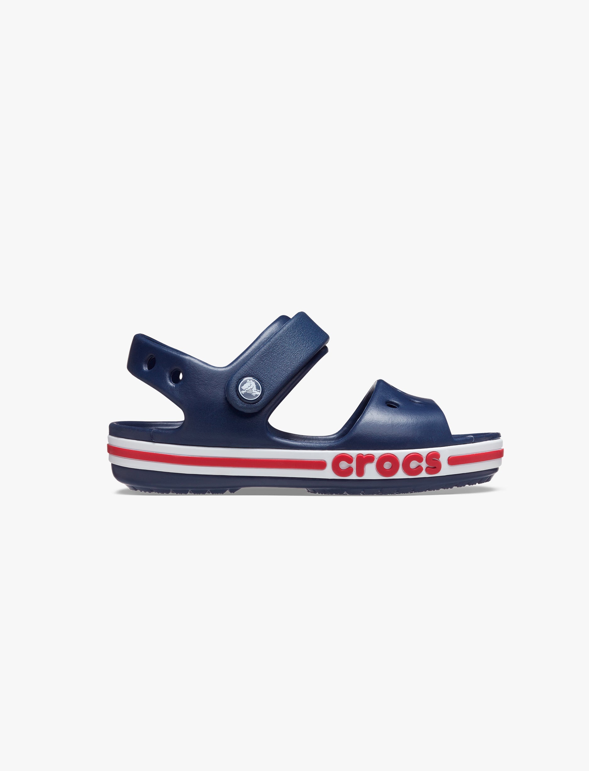 Crocs Bayaband Sandal K - סנדלי קרוקס לילדים באיה באנד בצבע נייבי/פפר