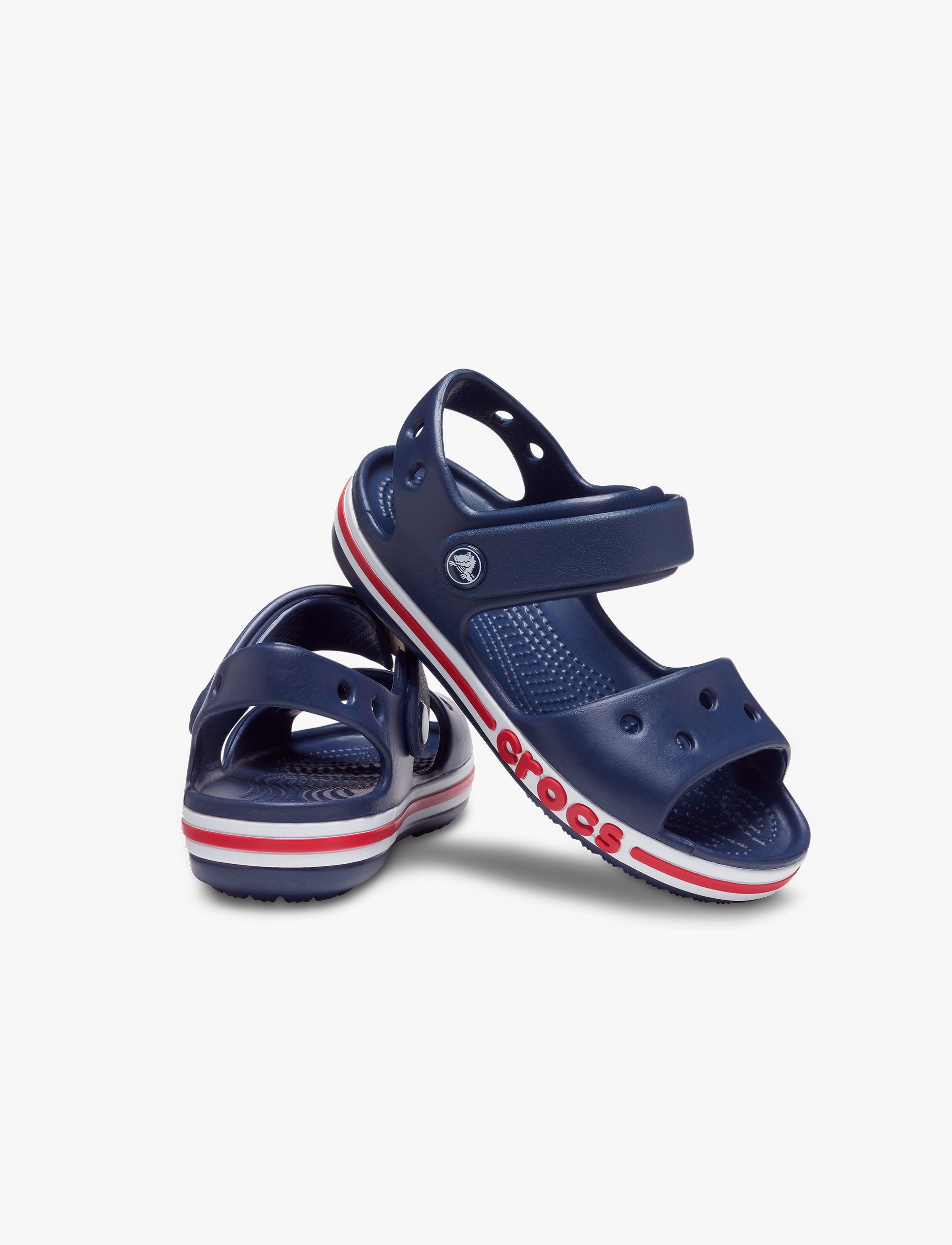 Crocs Bayaband Sandal K - סנדלי קרוקס לילדים באיה באנד בצבע נייבי/פפר