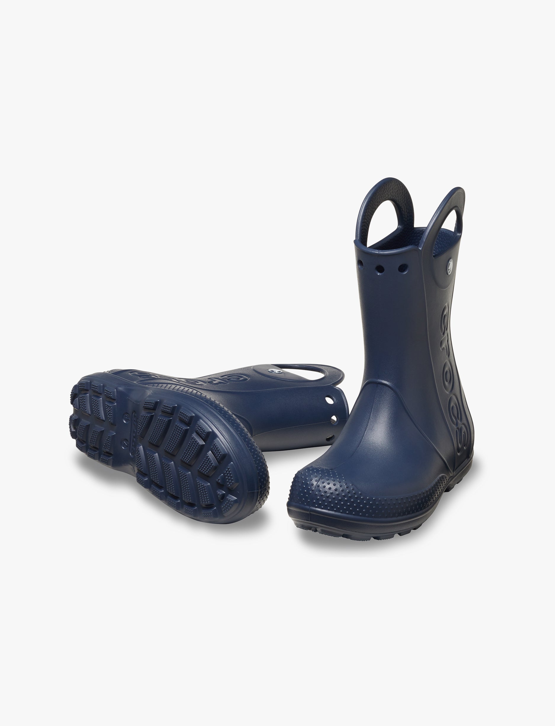 Crocs Handle It Rain Boot T - מגפי גשם קרוקס לילדים בצבע נייבי מידות קטנות